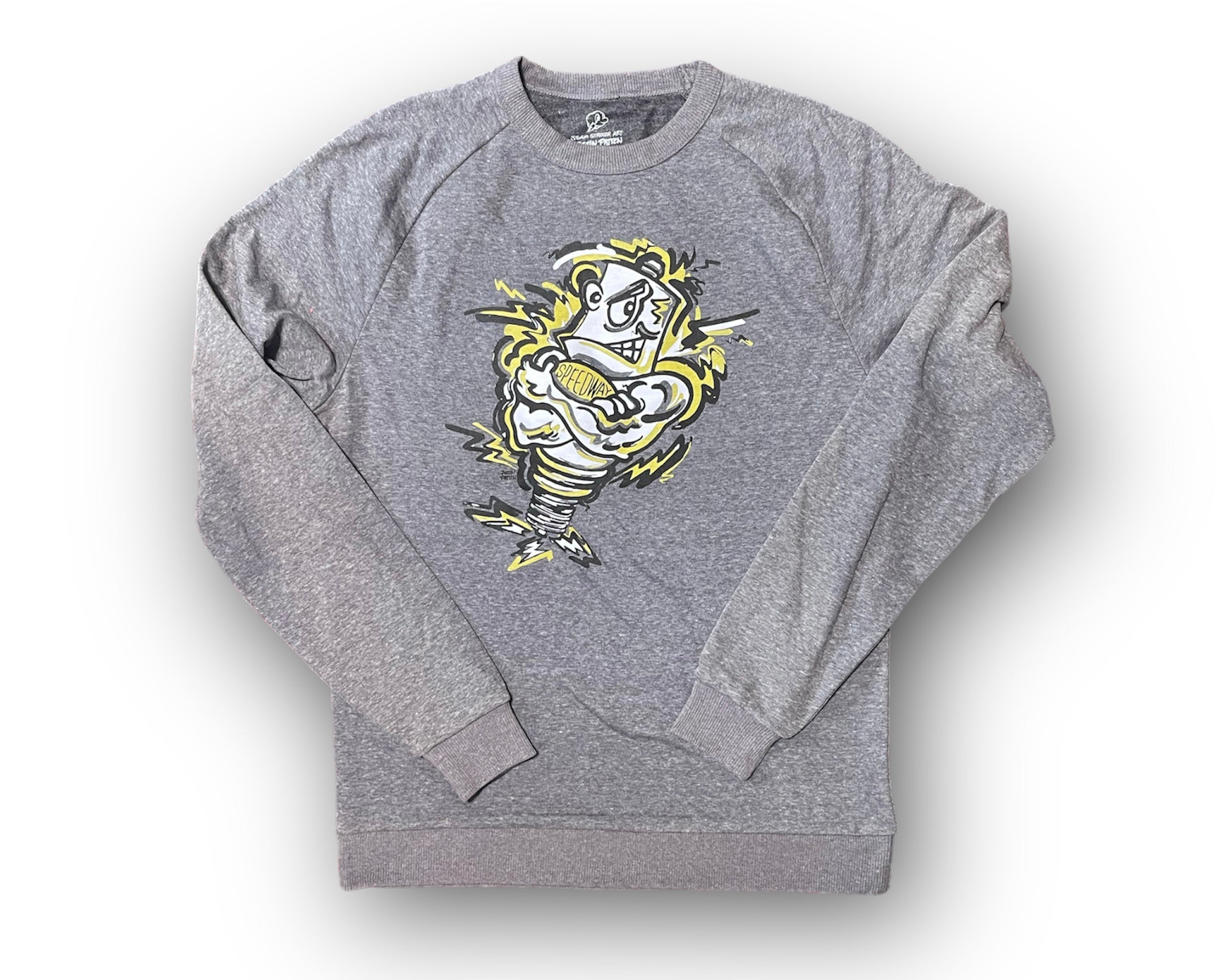 Speedway Schools Mascot Unisex Crew Fleece by Justin Patten