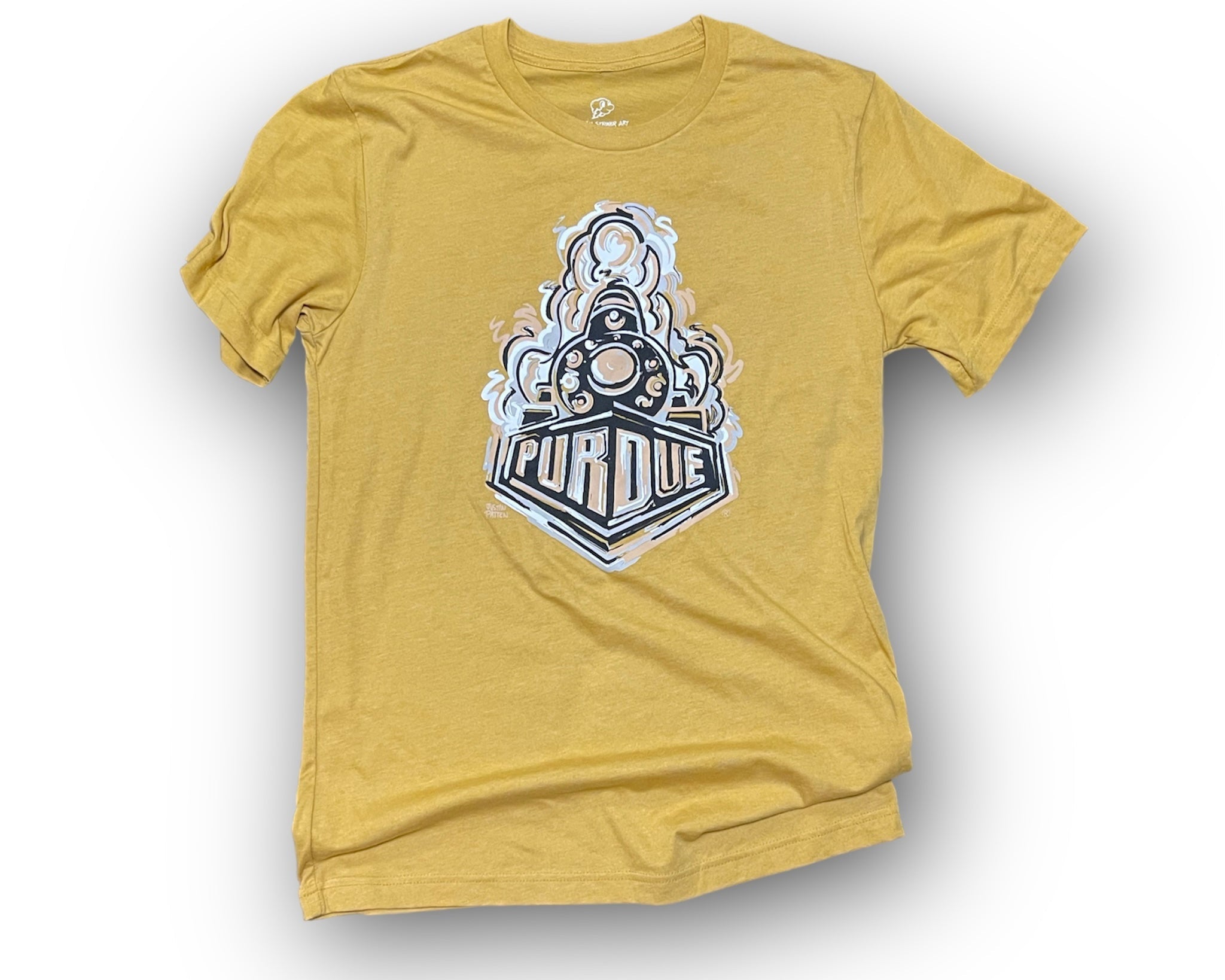Purdue Boilermaker Special Unisex Short Sleeve Tee by Justin Patten (2 Colors)