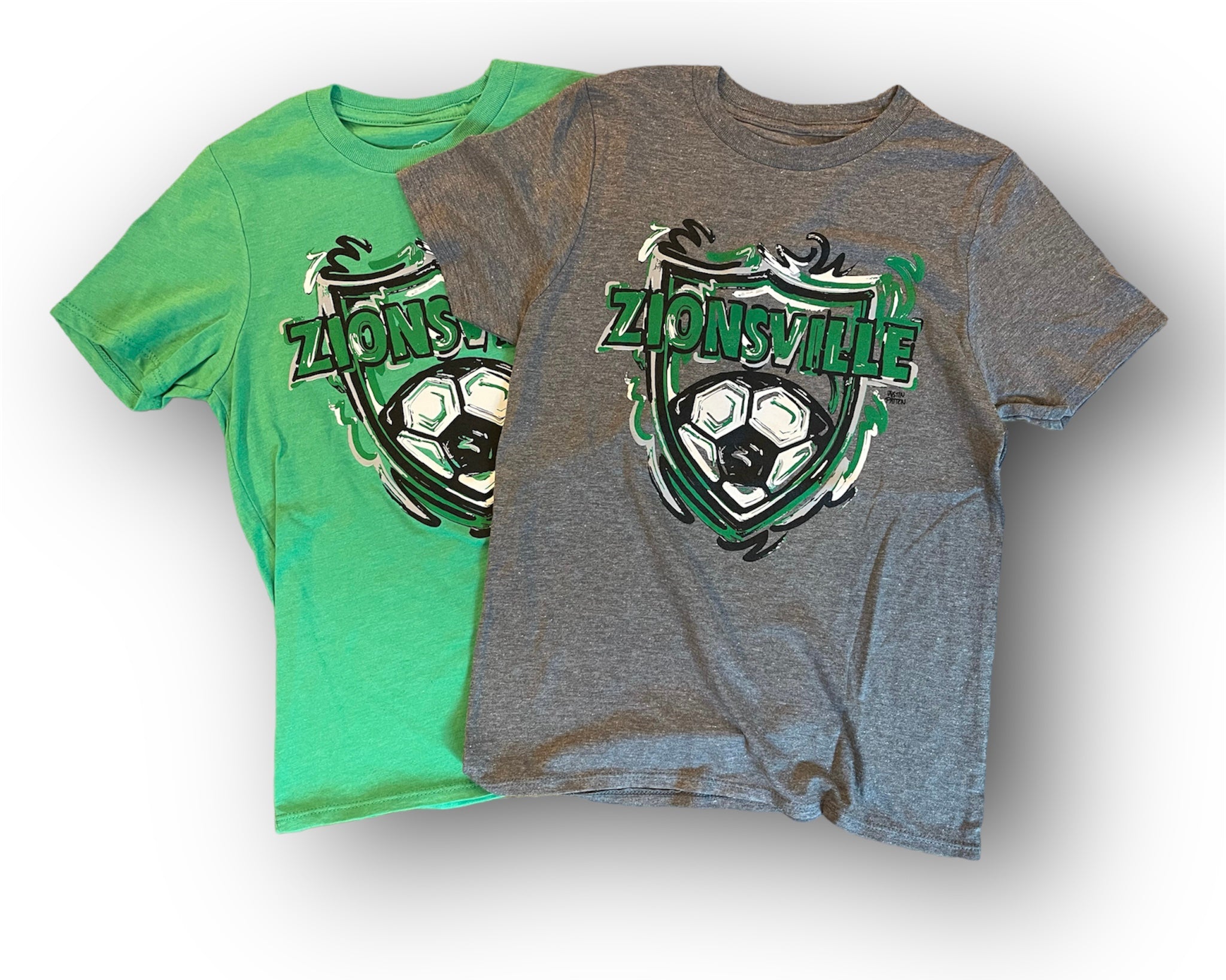 Zionsville Soccer Youth Tee by Justin Patten (2 Colors)