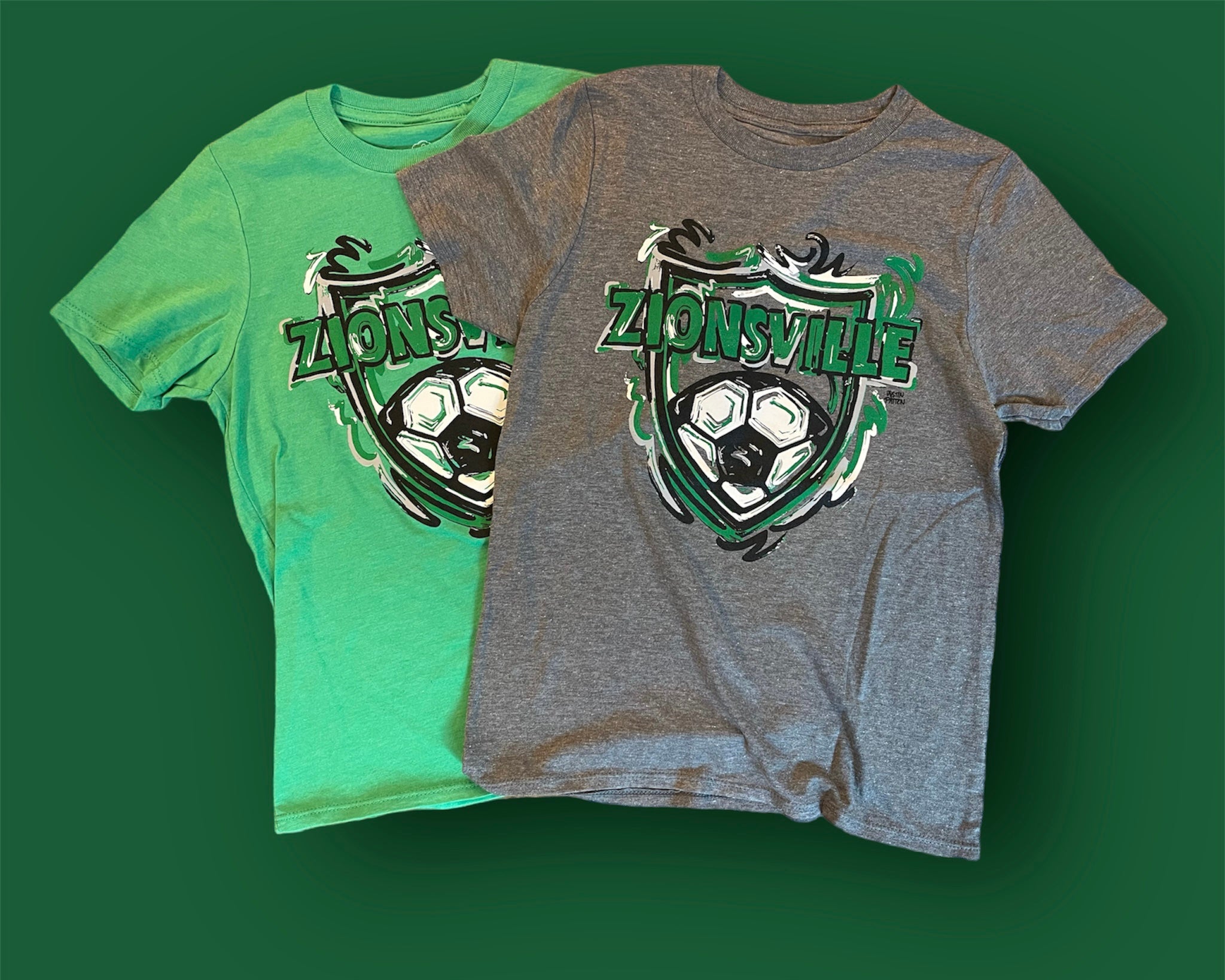 Zionsville Soccer Youth Tee by Justin Patten (2 Colors)