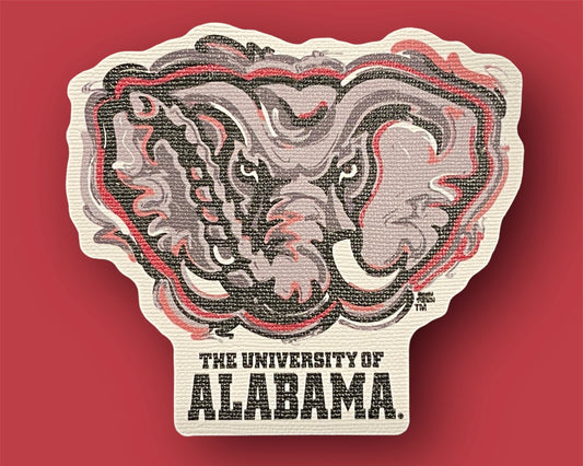University of Alabama Durable Sticker by Justin Patten