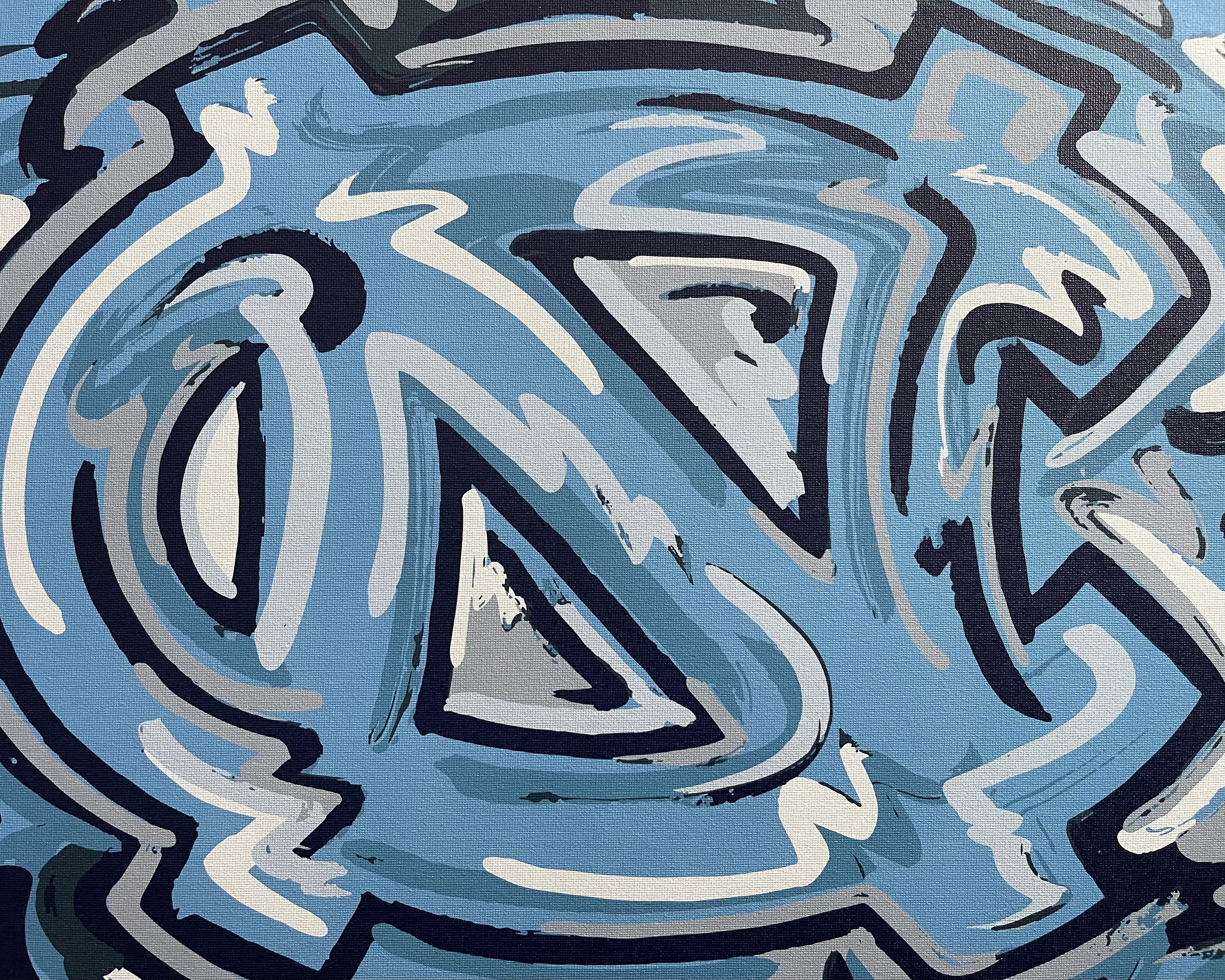 University of North Carolina 20” x 16” UNC Print by Justin Patten