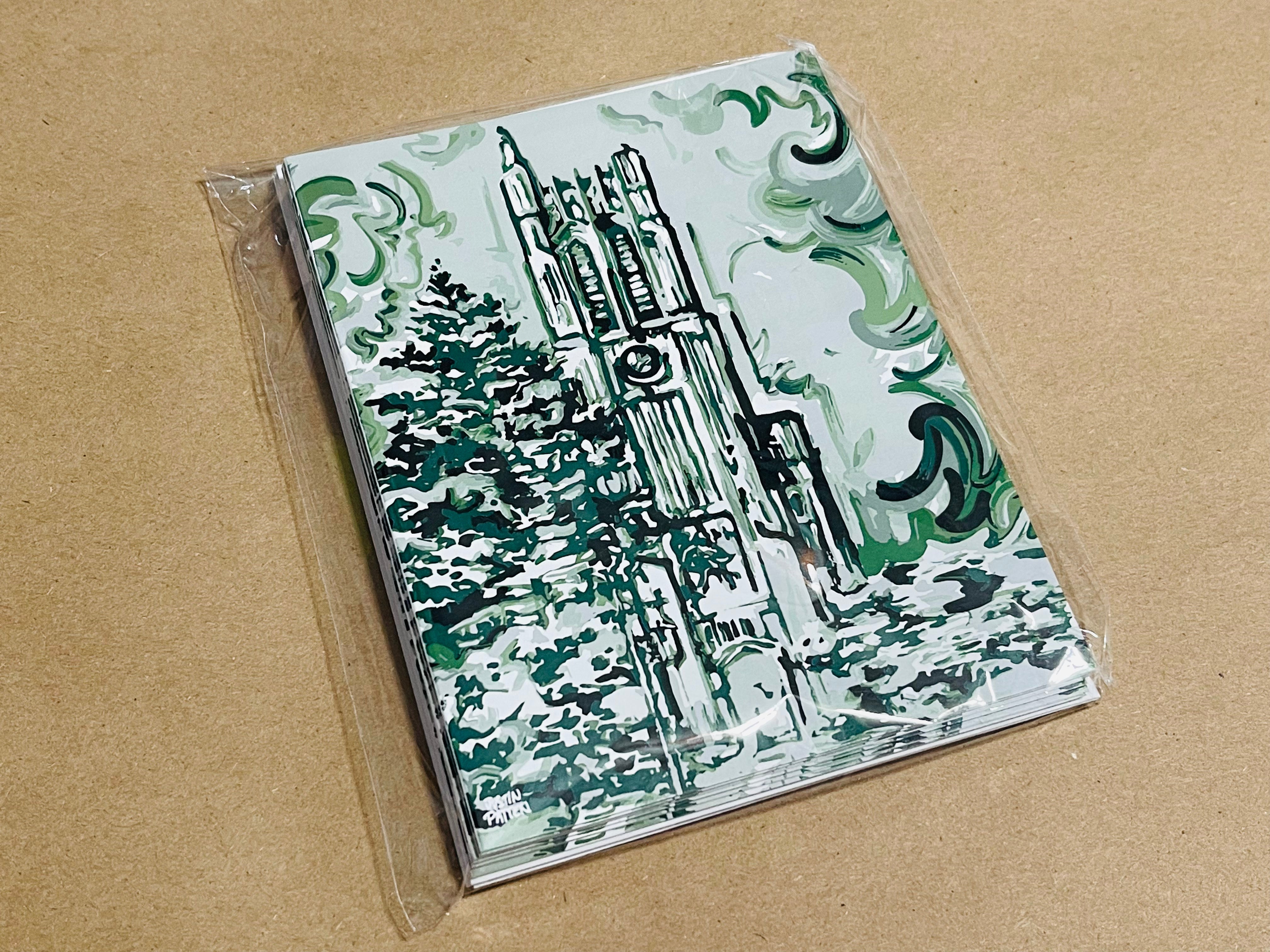 Michigan State University Note Card Set of 6 by Justin Patten