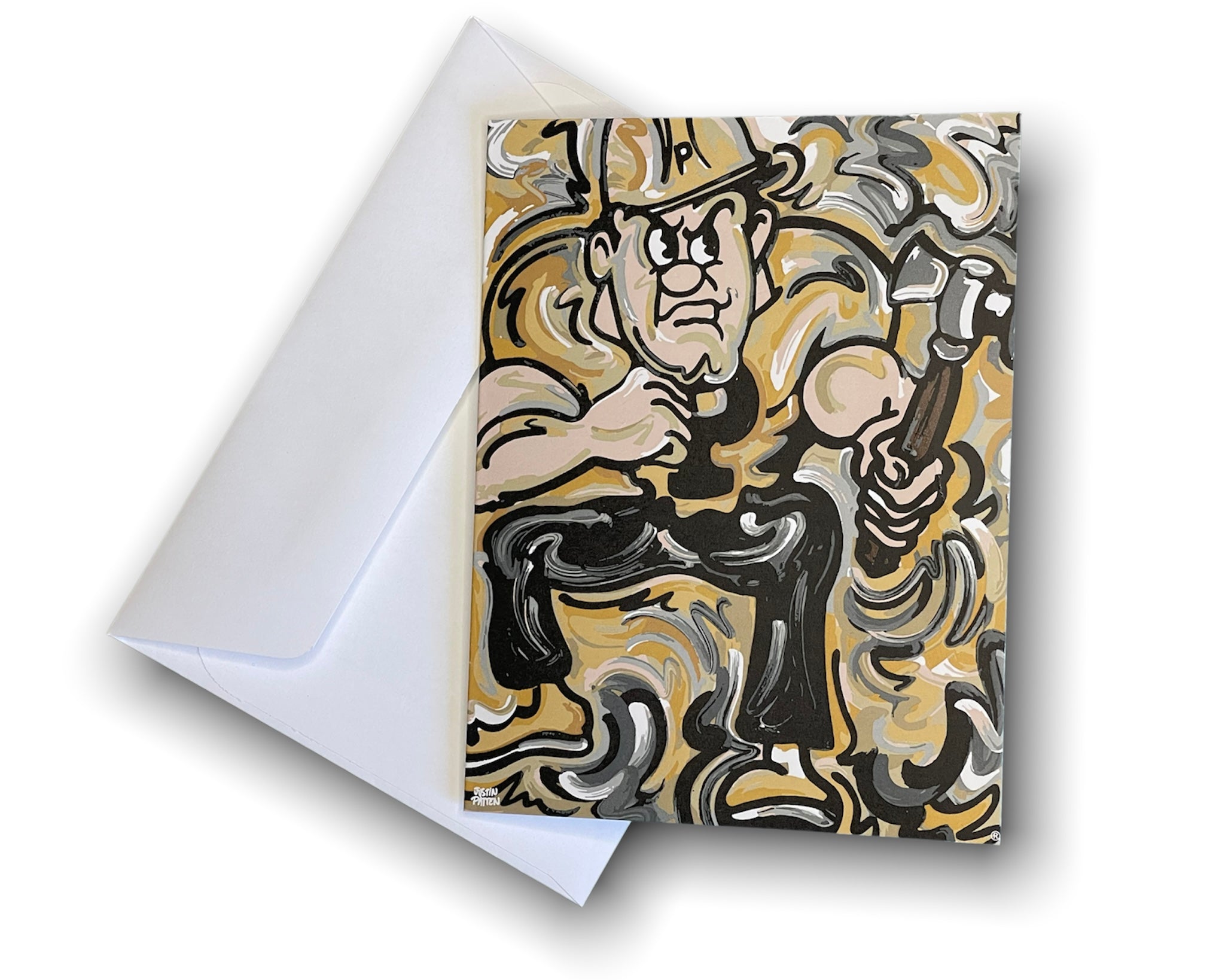 Purdue University Note Card Set of 6 by Justin Patten
