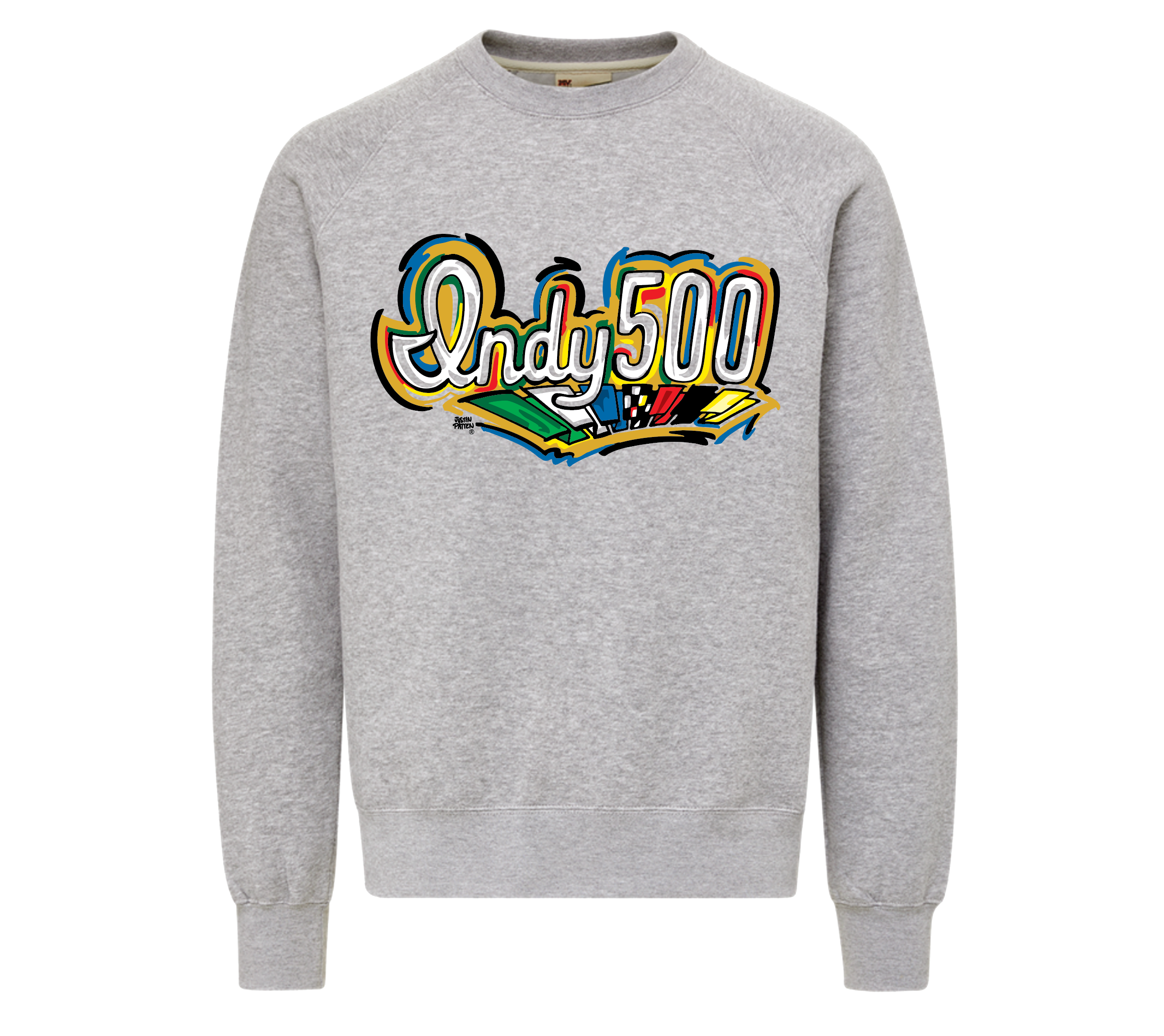 Indianapolis Motor Speedway Indy 500 Script Unisex Fleece (2 Colors)(IMS, Indy 500, Pagoda, Wing and Wheel)