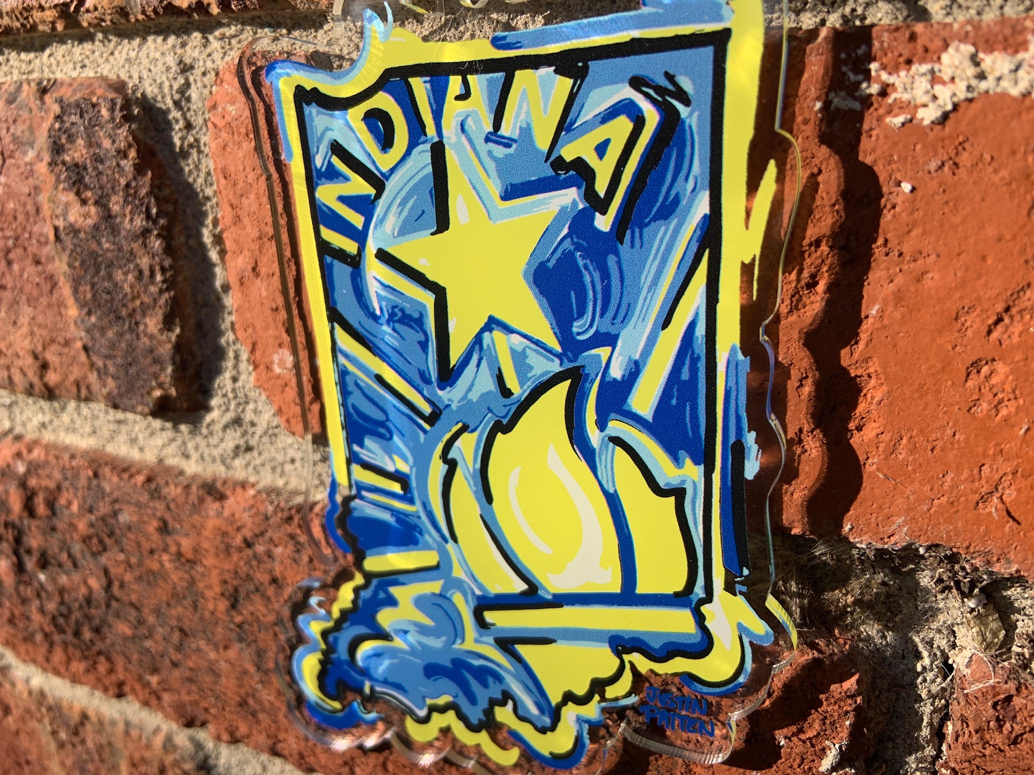 Indiana Ornament by Justin Patten (2 Styles)