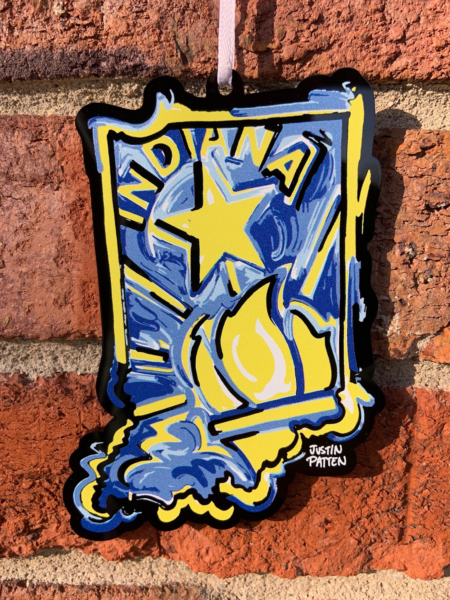 Indiana Ornament by Justin Patten (2 Styles)