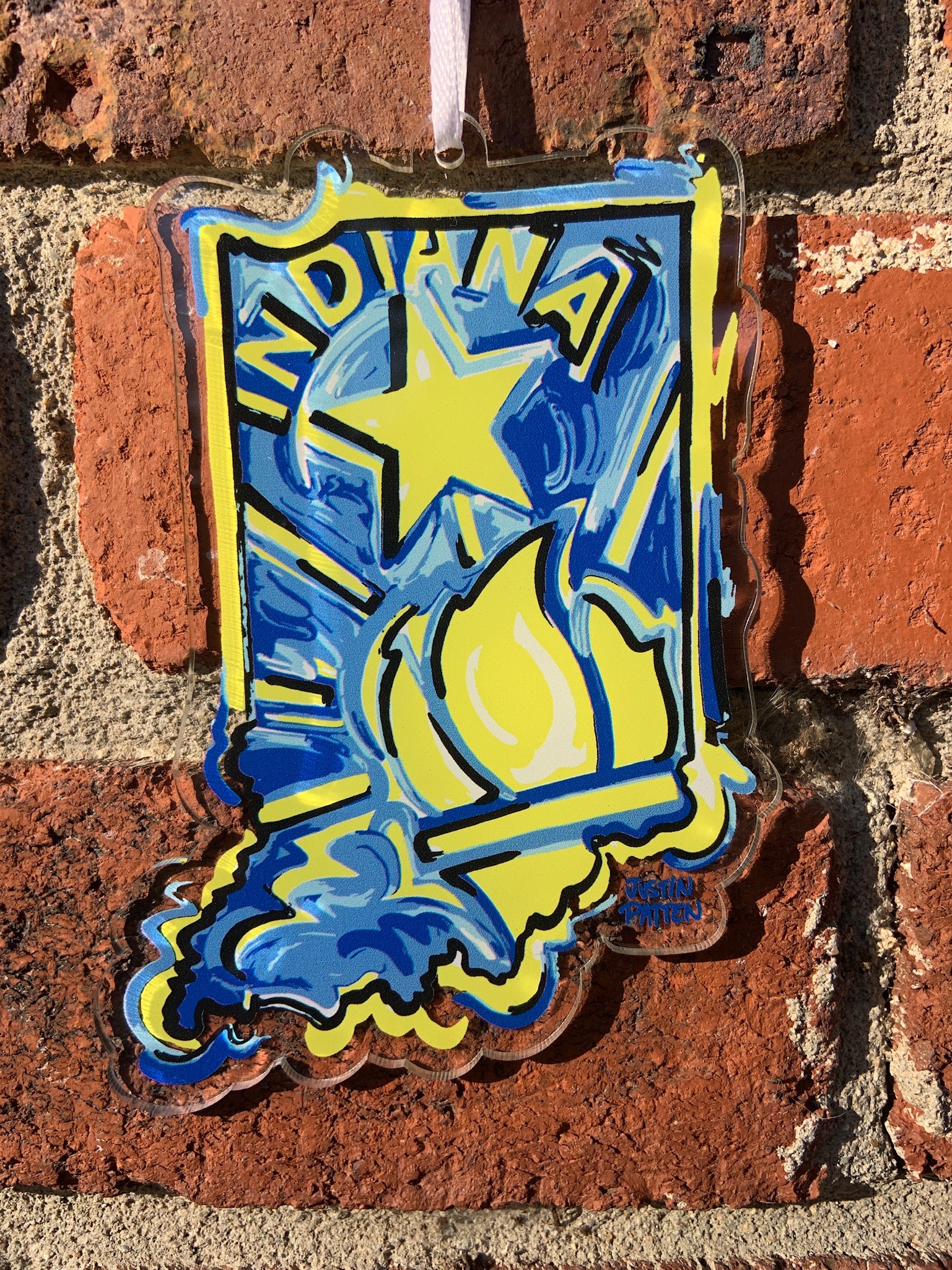 Indiana Ornament by Justin Patten (2 Styles)