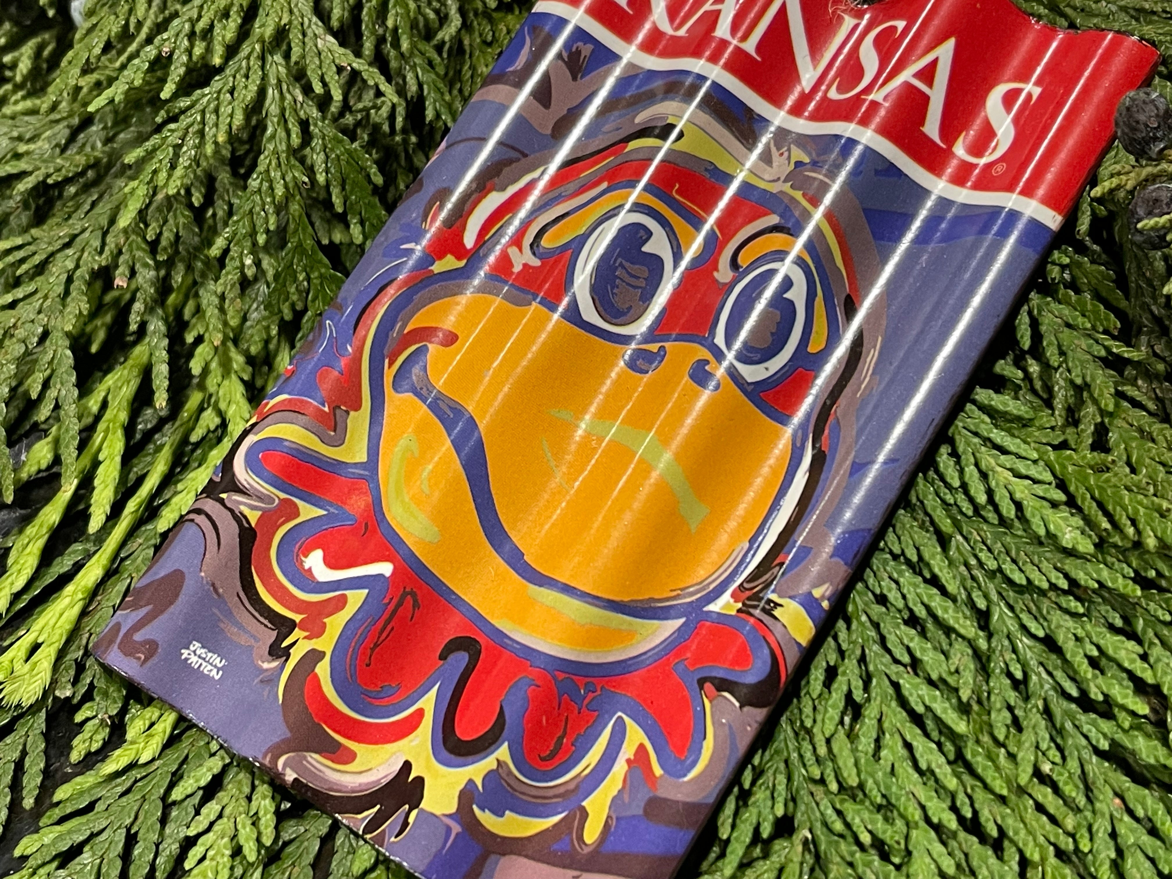 University of Kansas Ornament by Justin Patten