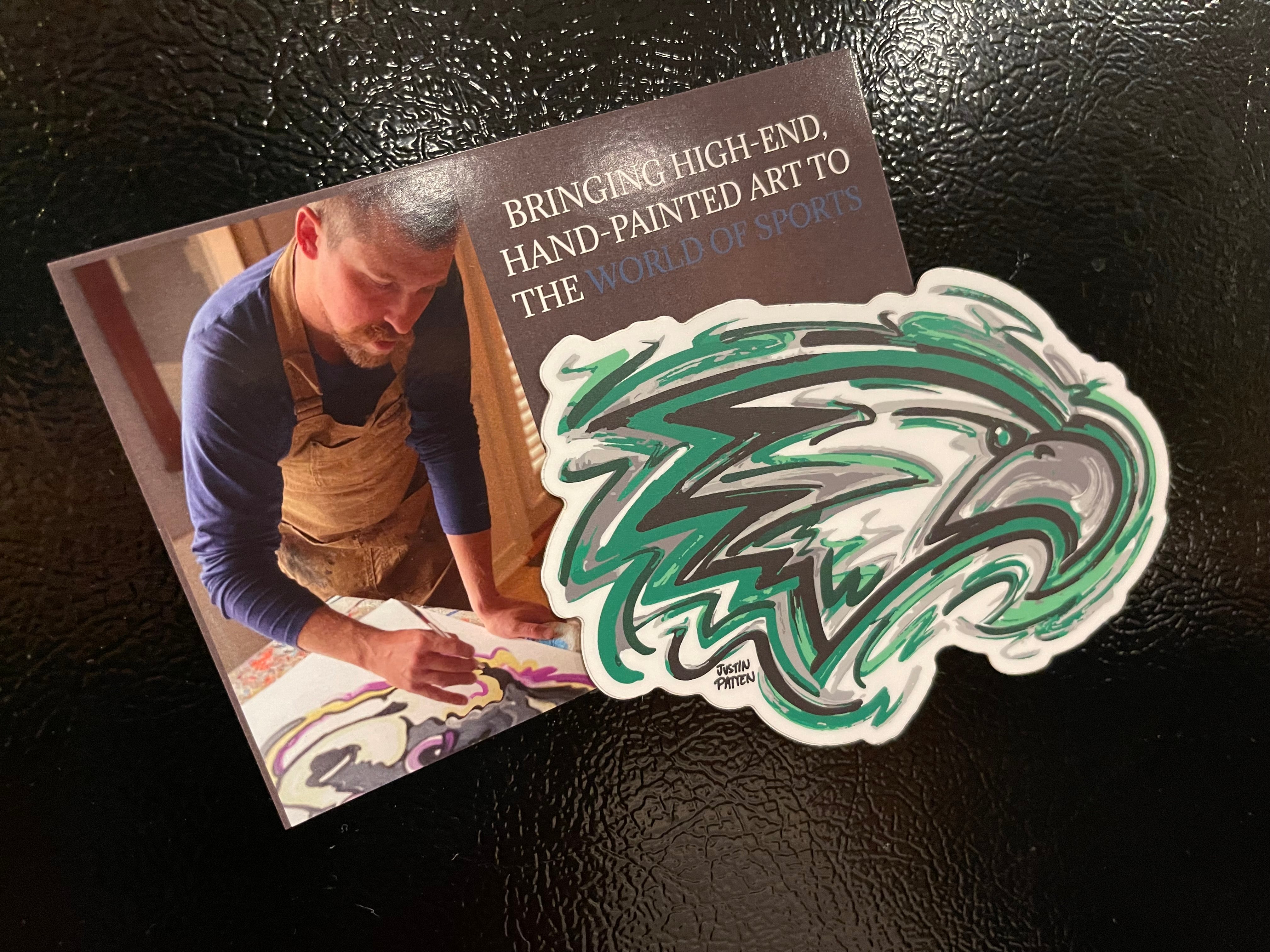 Zionsville Indiana Eagle Magnet by Justin Patten