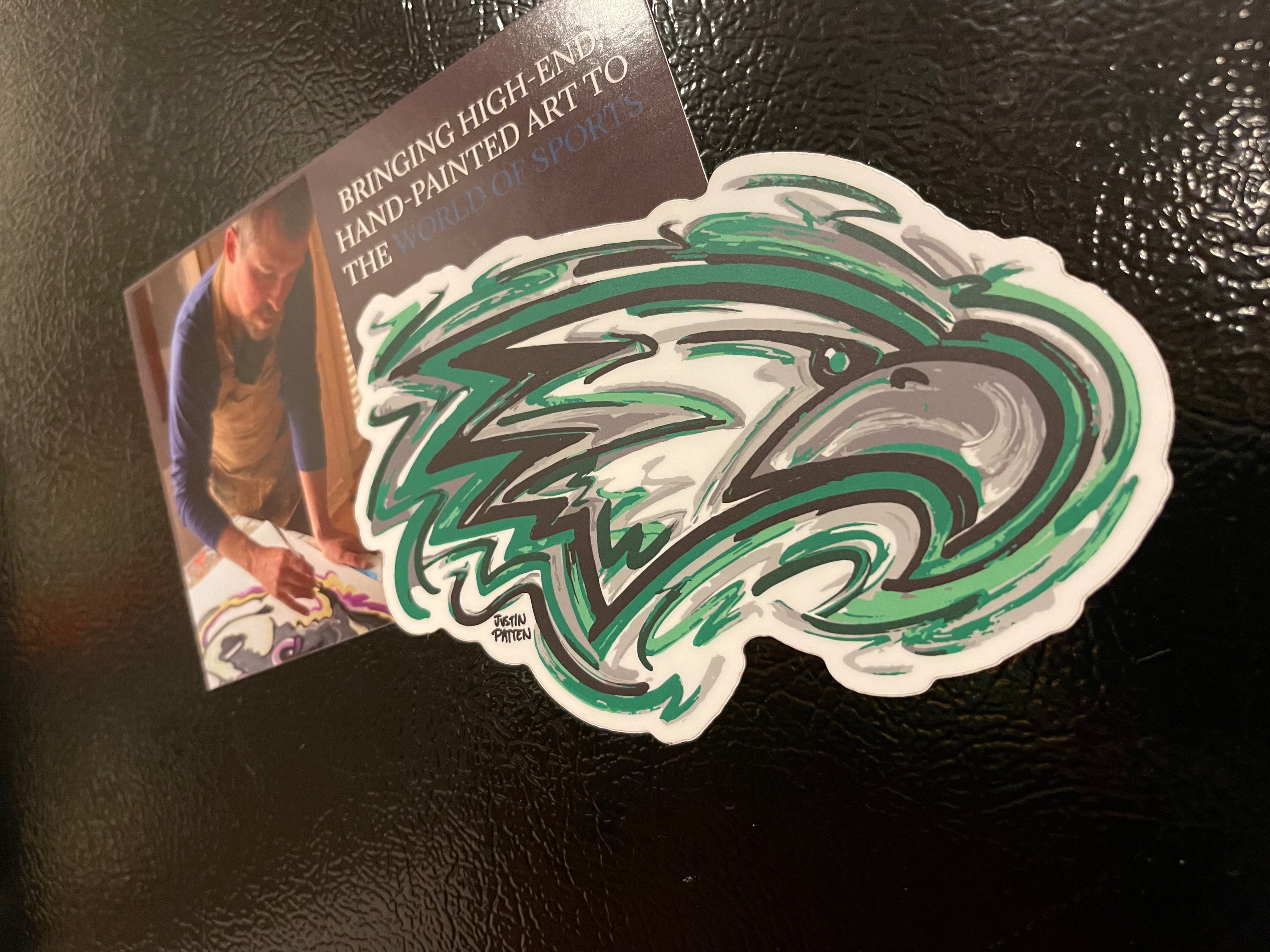 Zionsville Indiana Eagle Magnet by Justin Patten