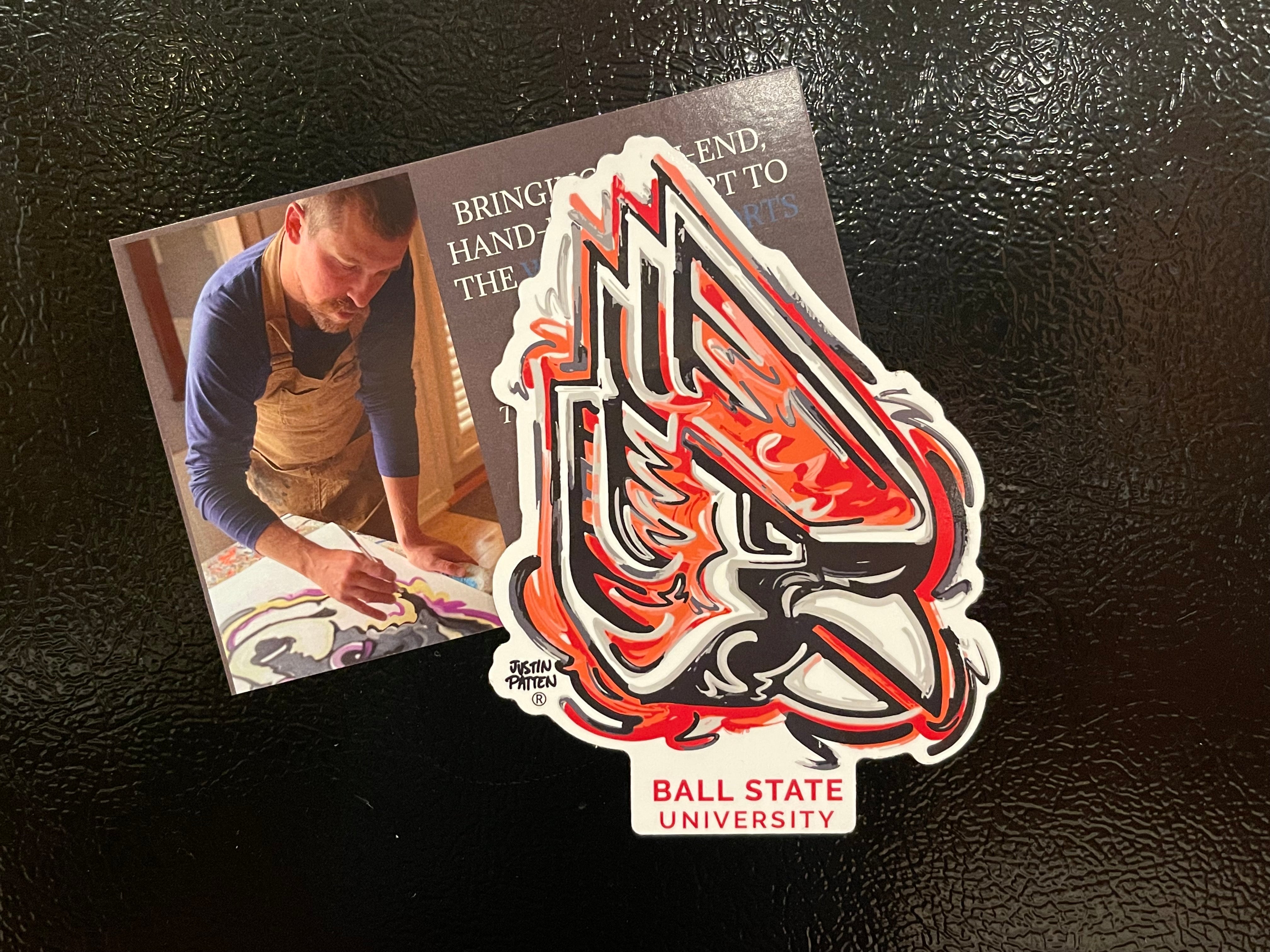 Ball State University Magnet by Justin Patten
