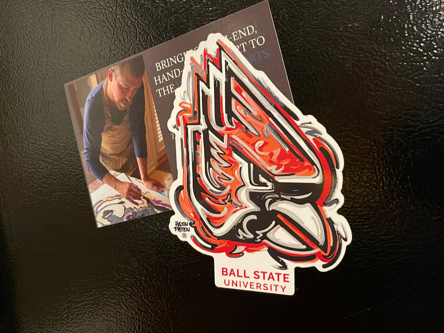 Ball State University Magnet by Justin Patten