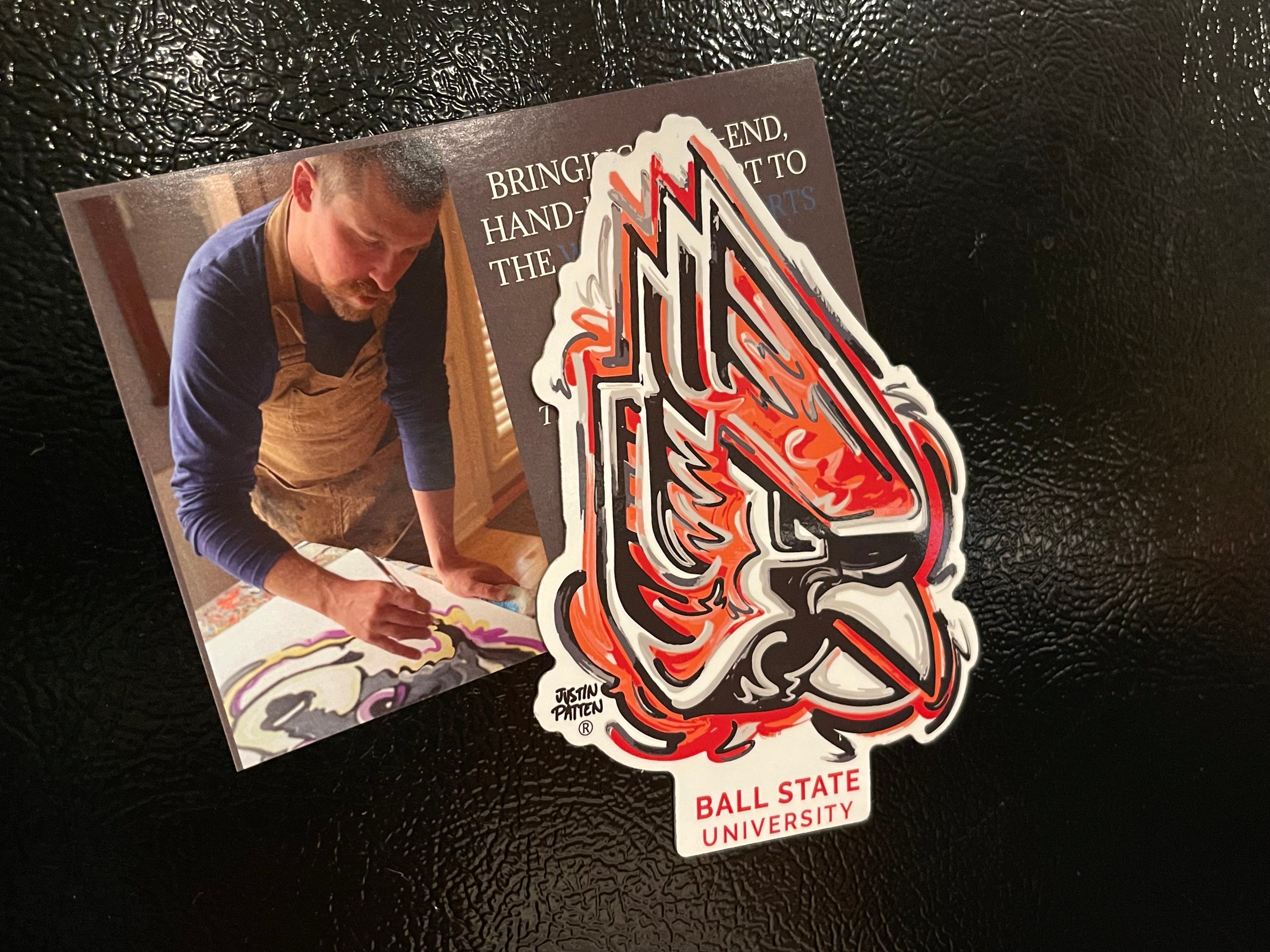 Ball State University Magnet by Justin Patten