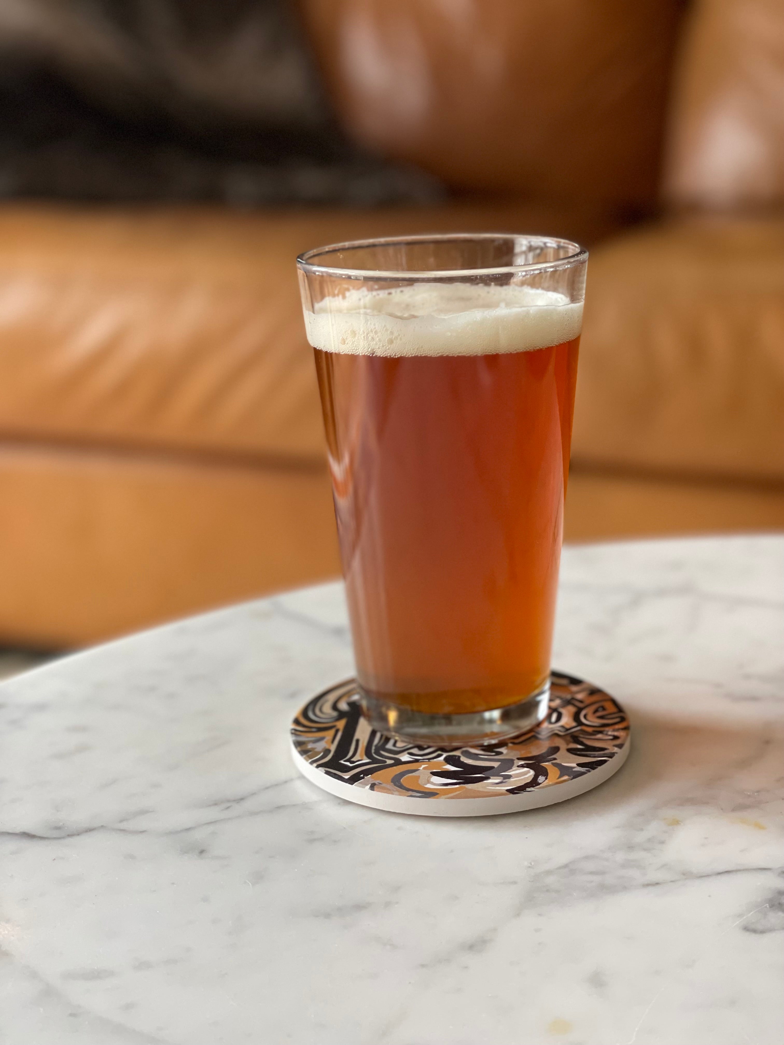 Purdue Drum Stone Coaster by Justin Patten