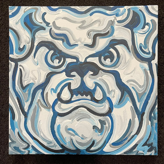 Butler University Painting by Justin Patten 12x12 (Finished Painting)