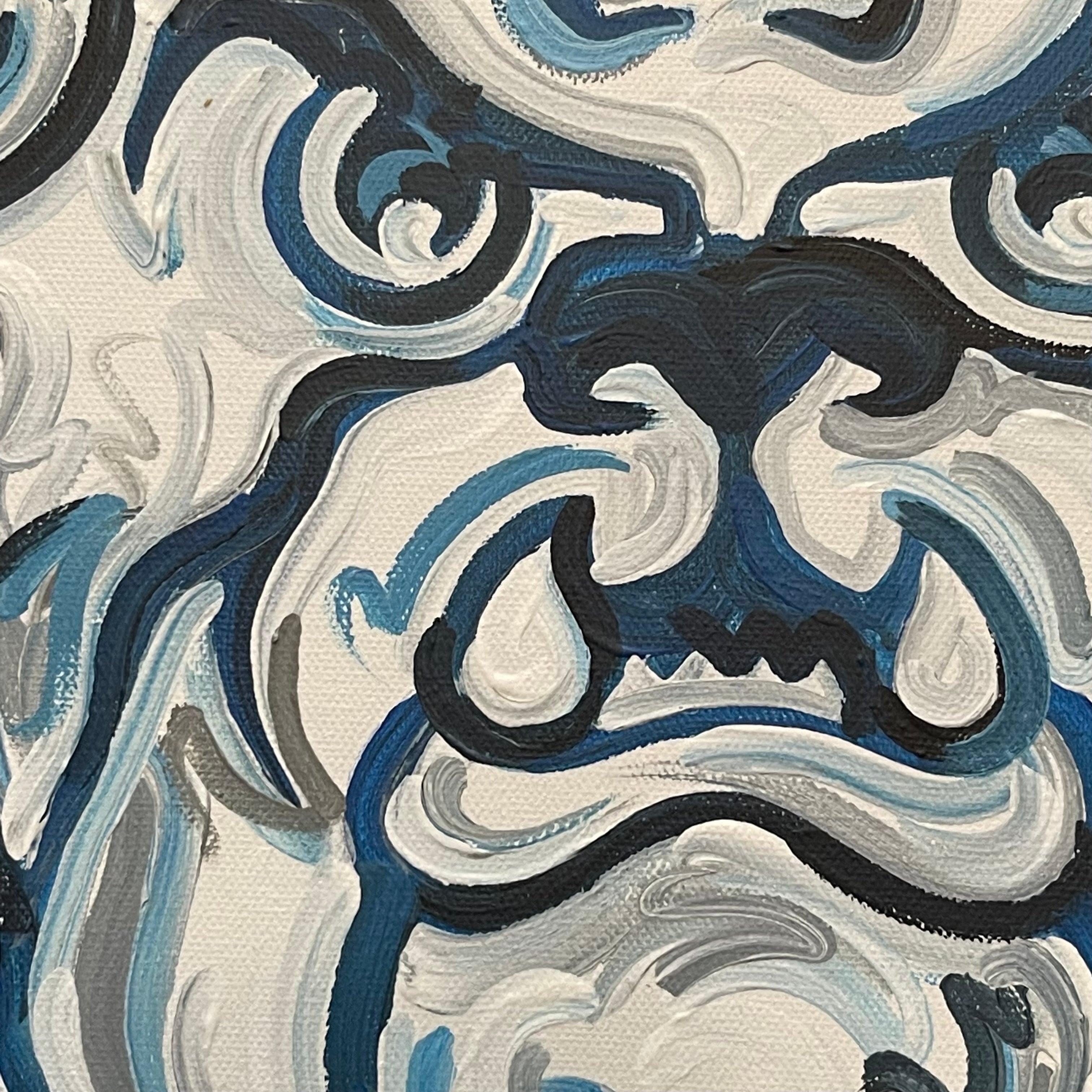 Butler University Painting by Justin Patten 12x12 (Finished Painting)