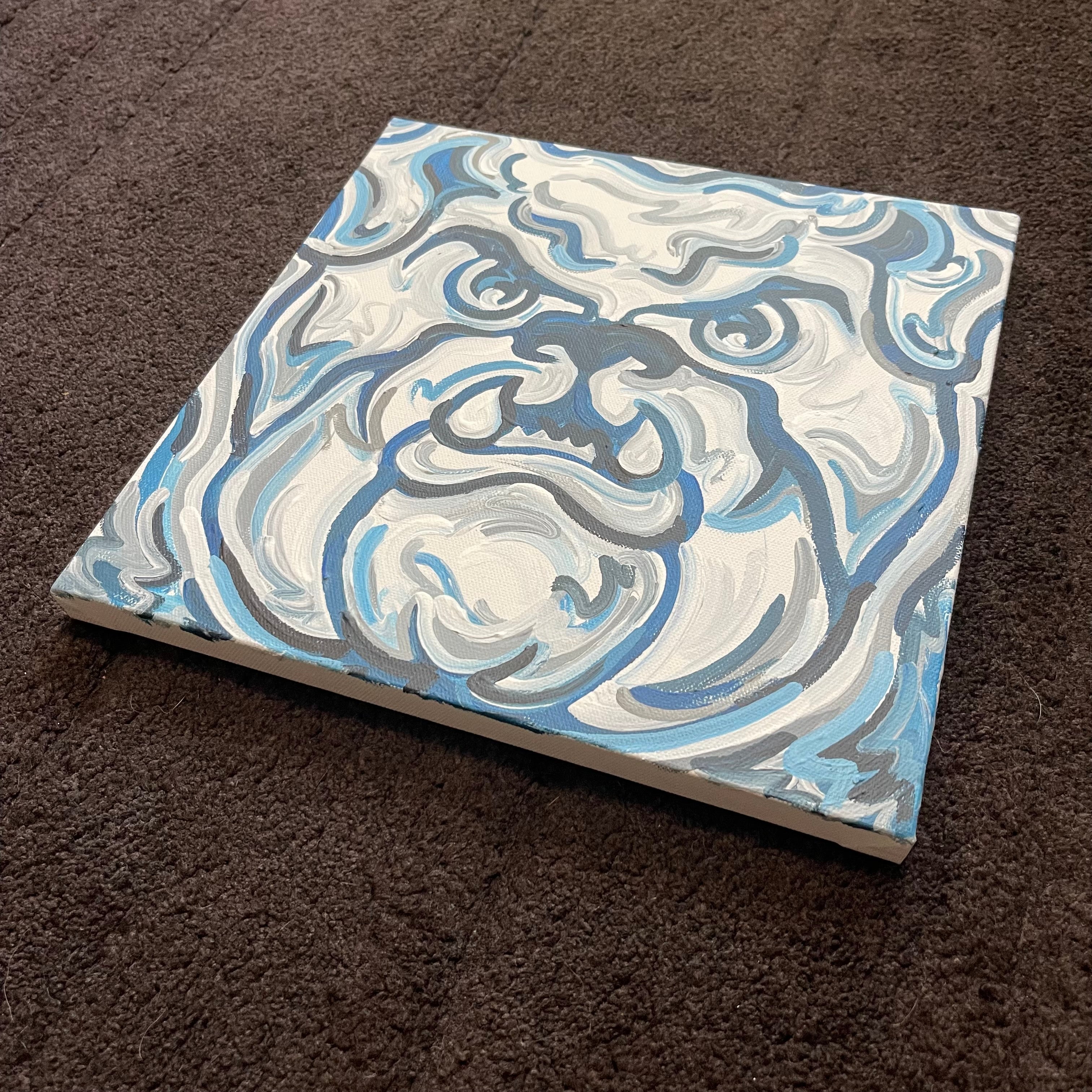 Butler University Painting by Justin Patten 12x12 (Finished Painting)