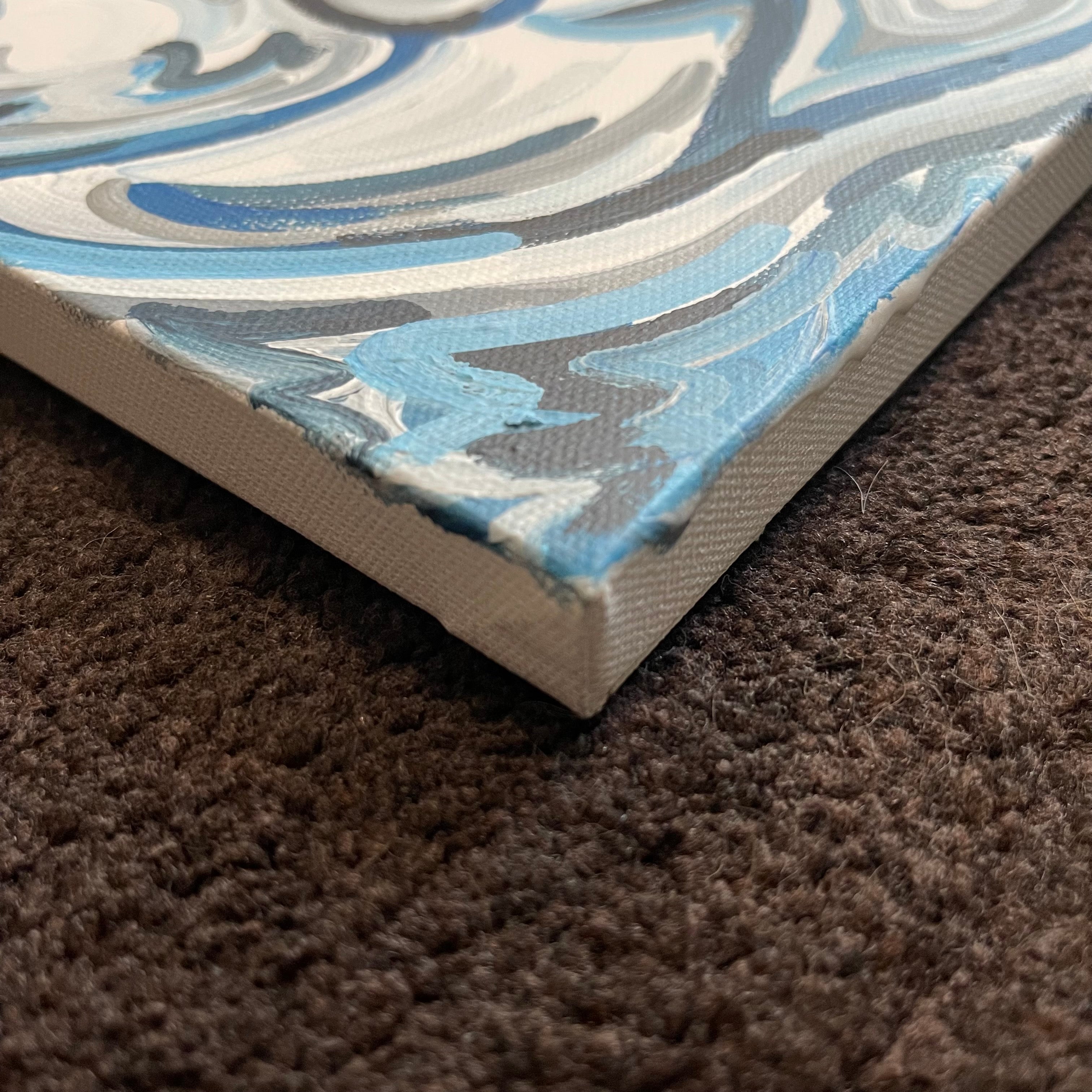 Butler University Painting by Justin Patten 12x12 (Finished Painting)