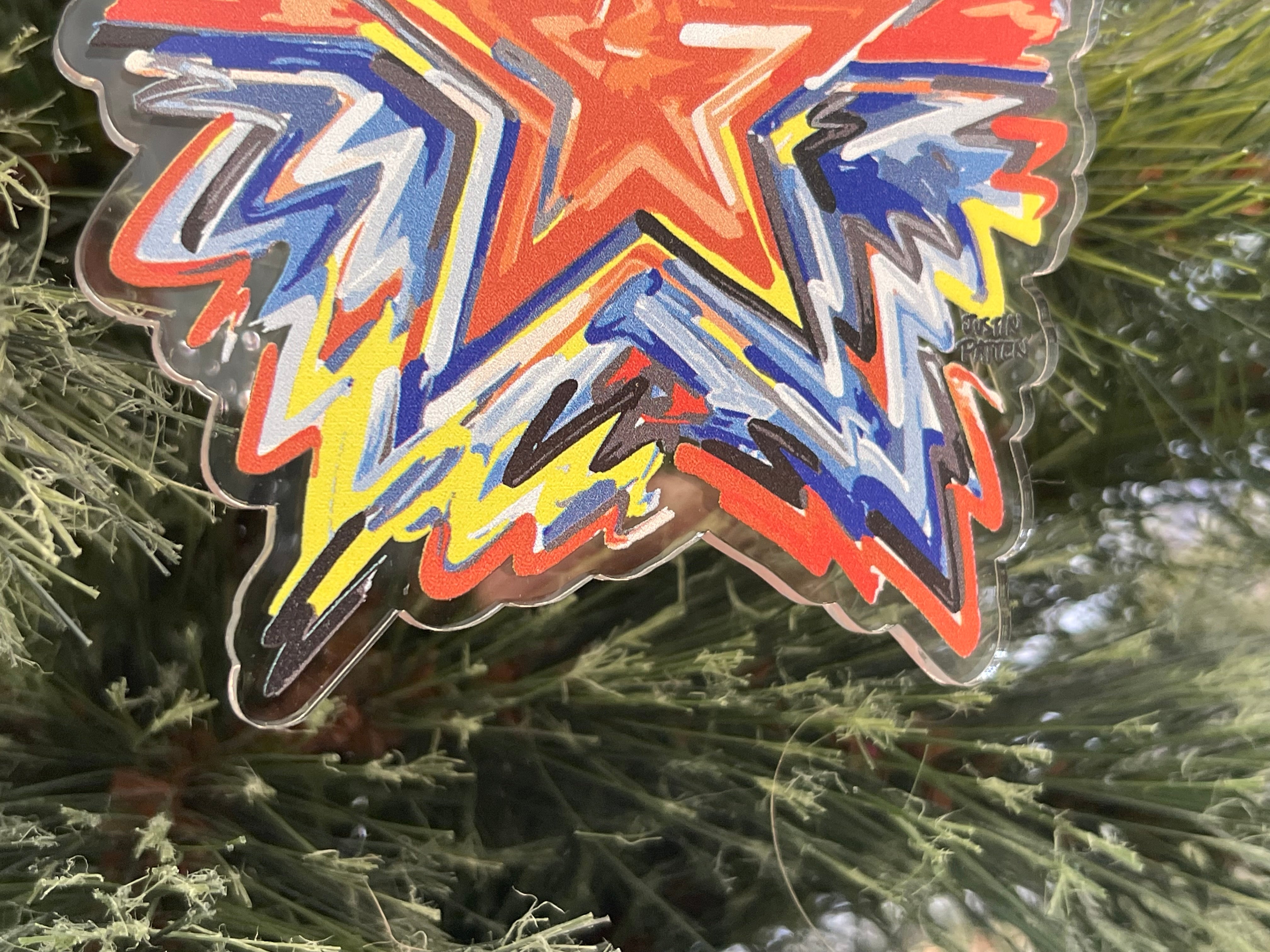 Arizona Flag Ornament by Justin Patten