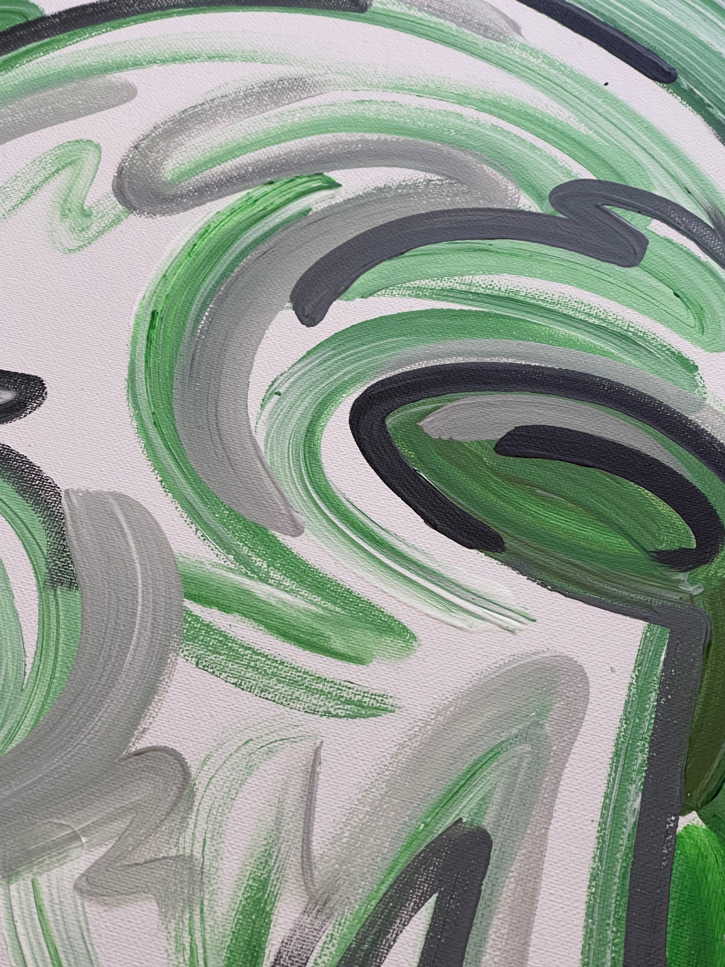 Michigan State University Painting by Justin Patten 24x30 (Finished Painting)