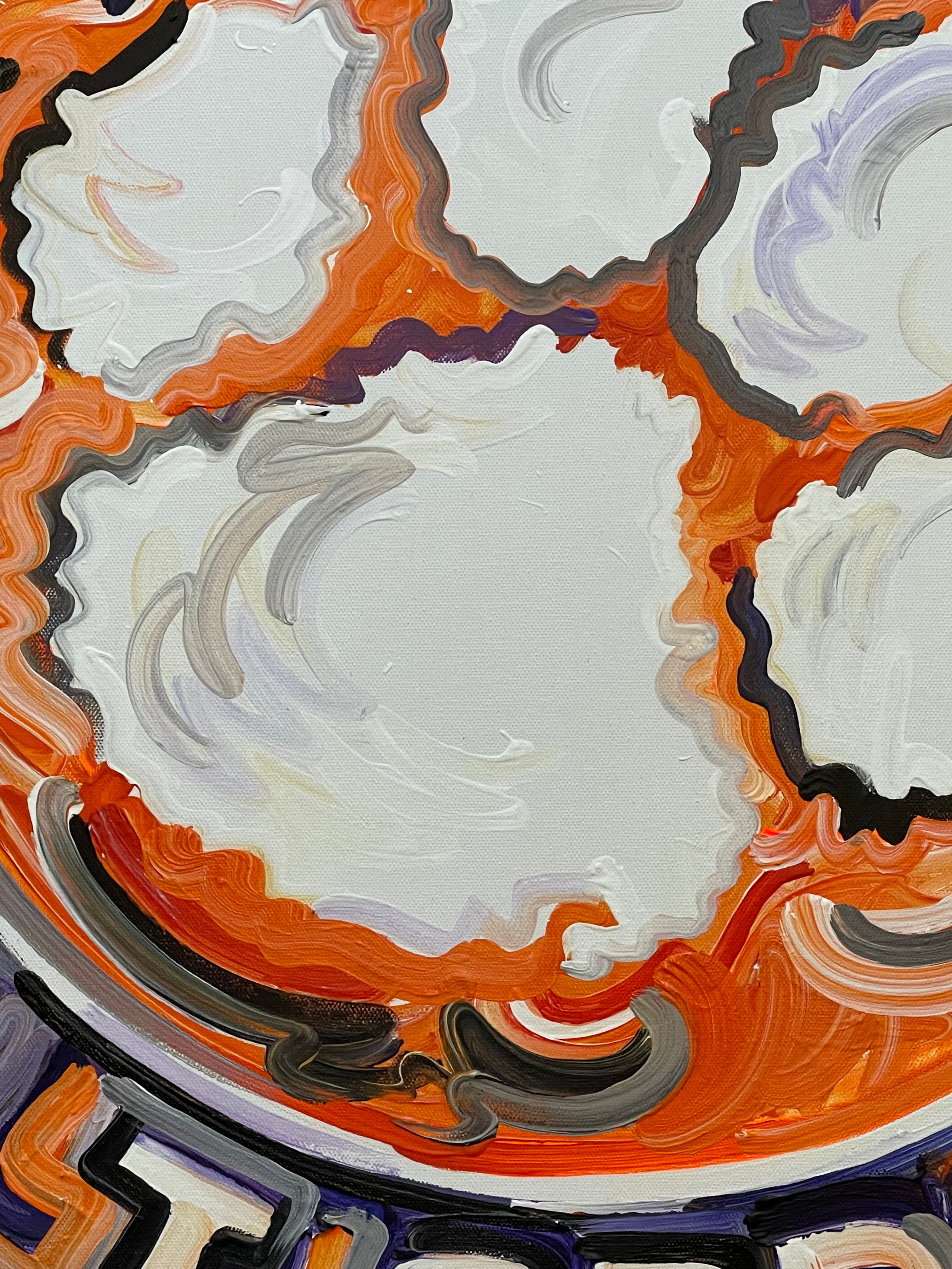 Clemson University Painting by Justin Patten 24x30 (Finished Painting)