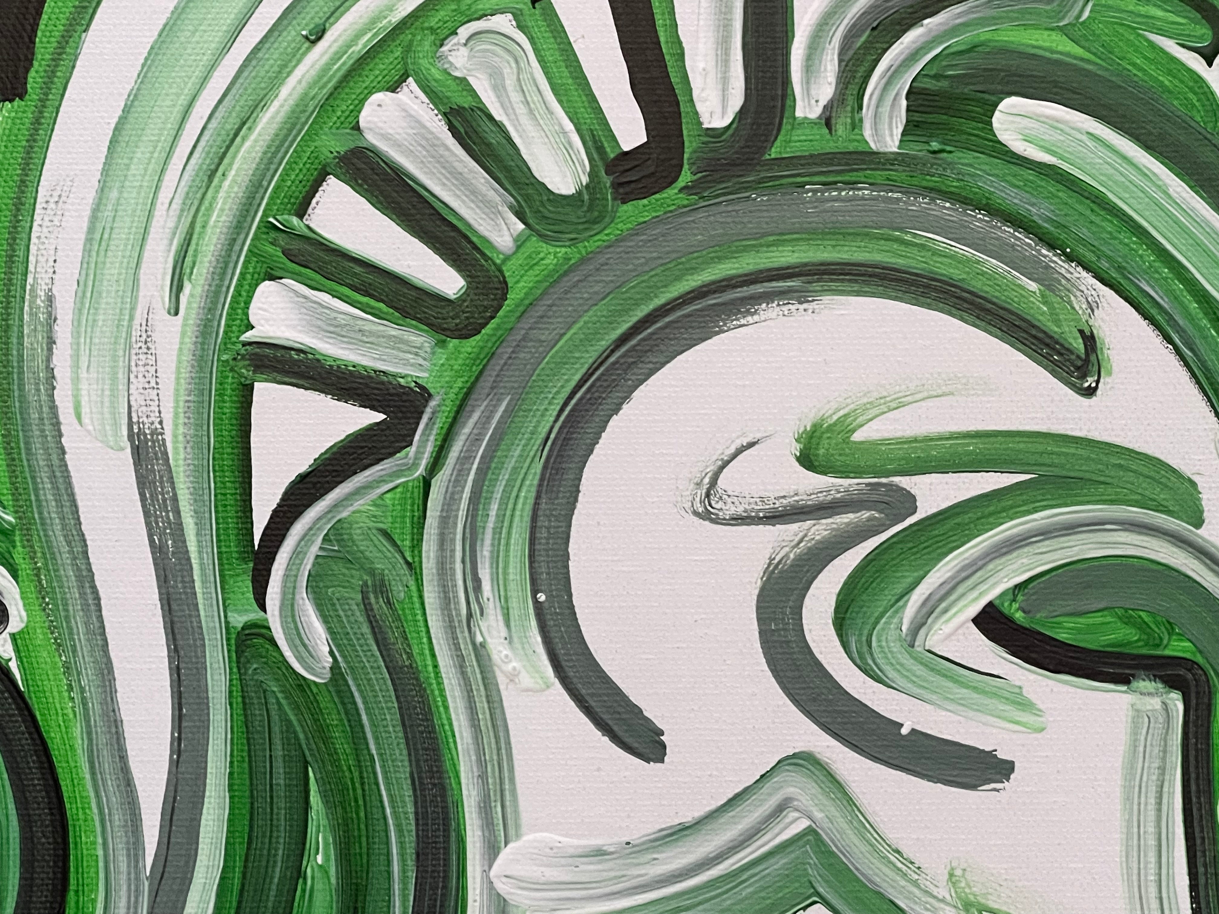 Michigan State University Painting by Justin Patten 12x12 (Finished Painting)