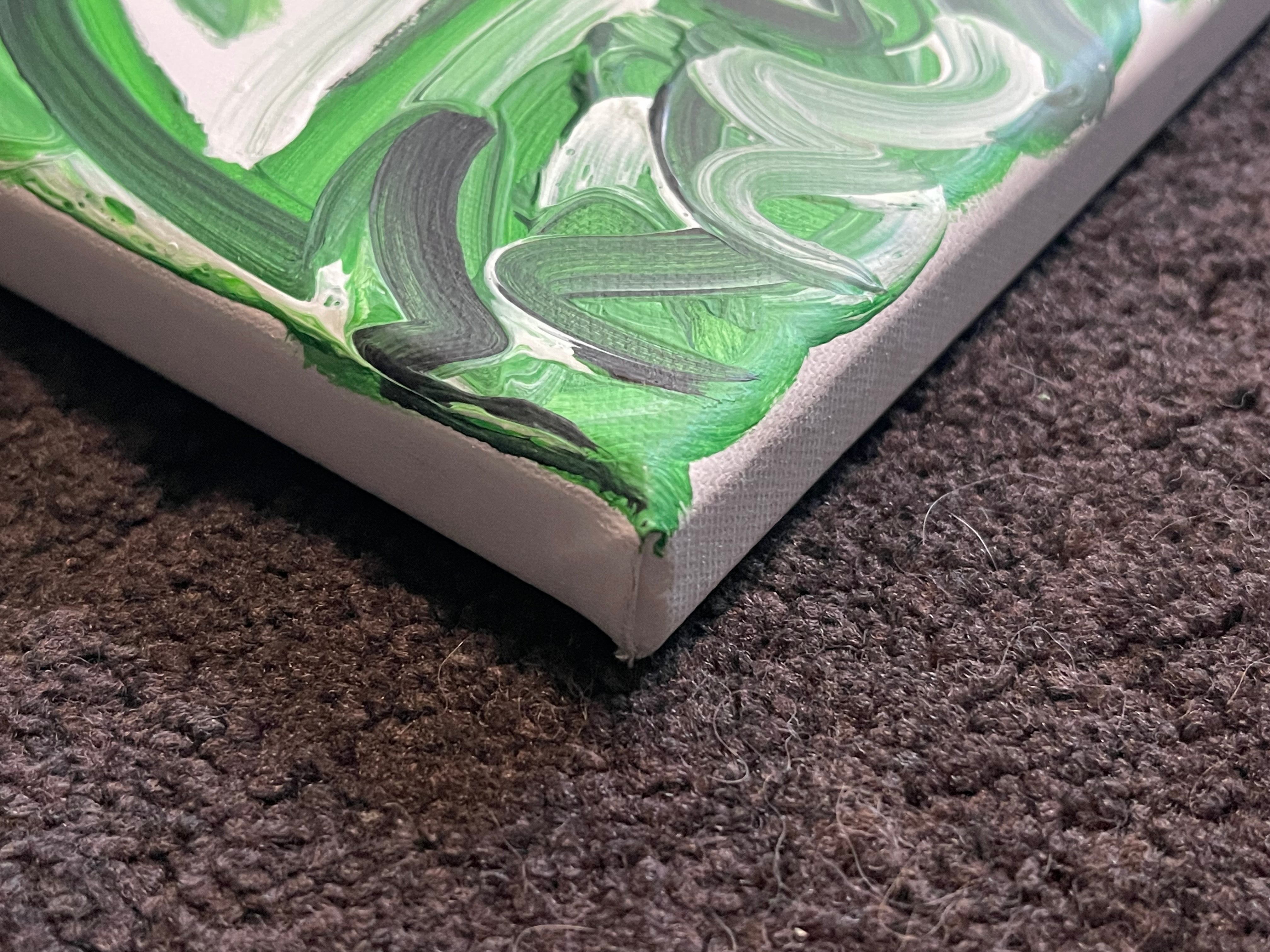 Michigan State University Painting by Justin Patten 12x12 (Finished Painting)