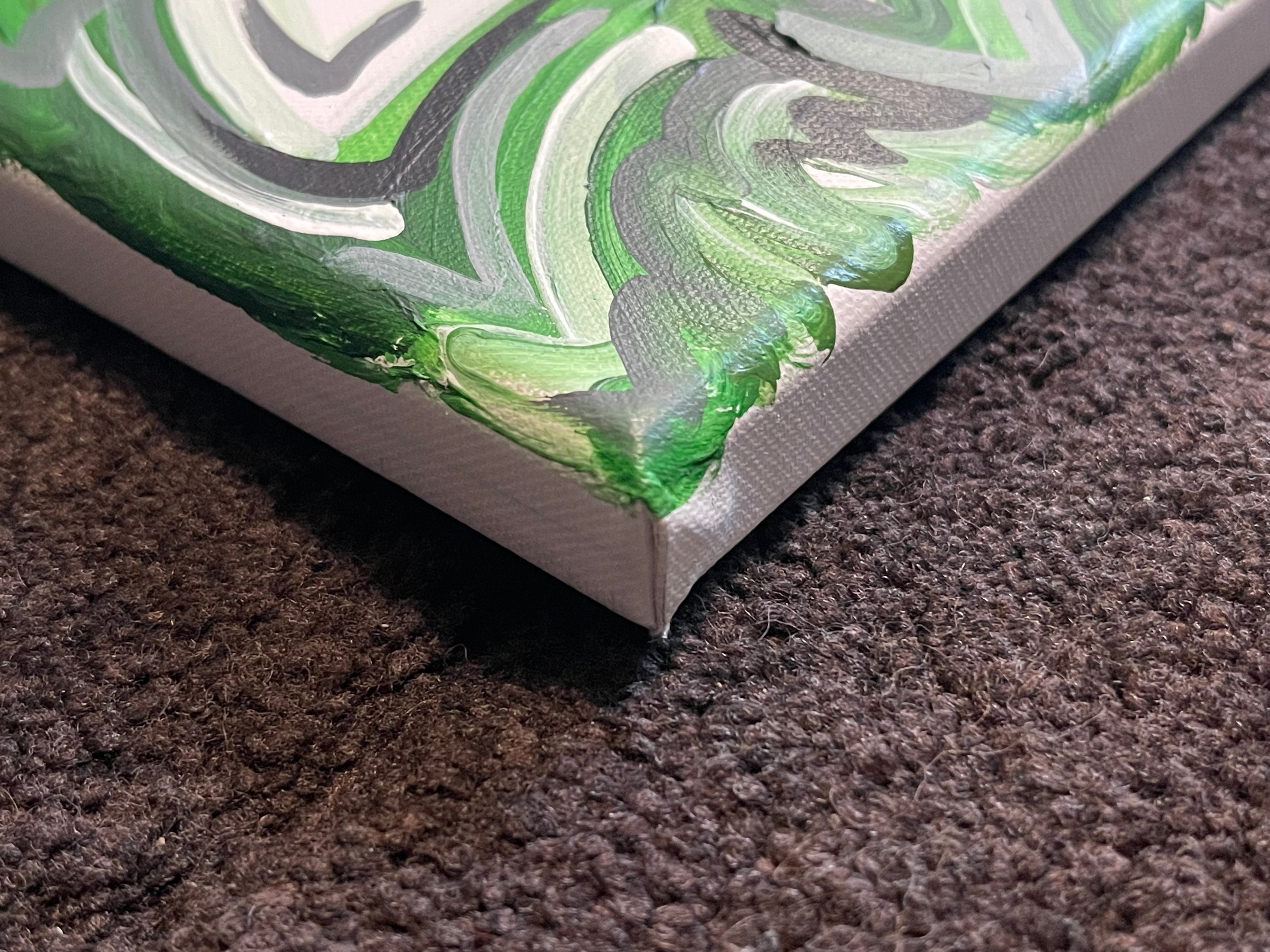 Michigan State University Painting by Justin Patten 12x12 (Finished Painting)