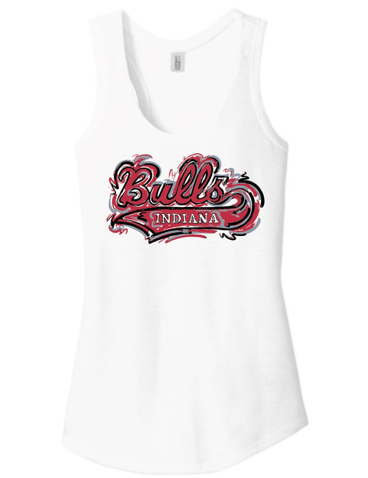 Indiana Bulls Tank by Justin Patten (2 Colors)