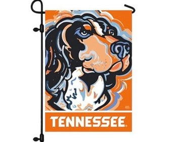 University of Tennessee Mascot Garden Flag 12" x 18" by Justin Patten