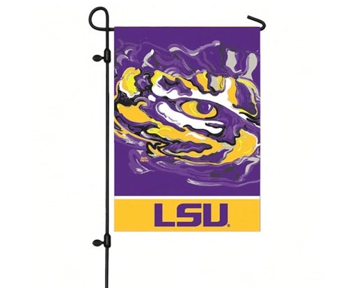 LSU Garden Flag 12" x 18" by Justin Patten