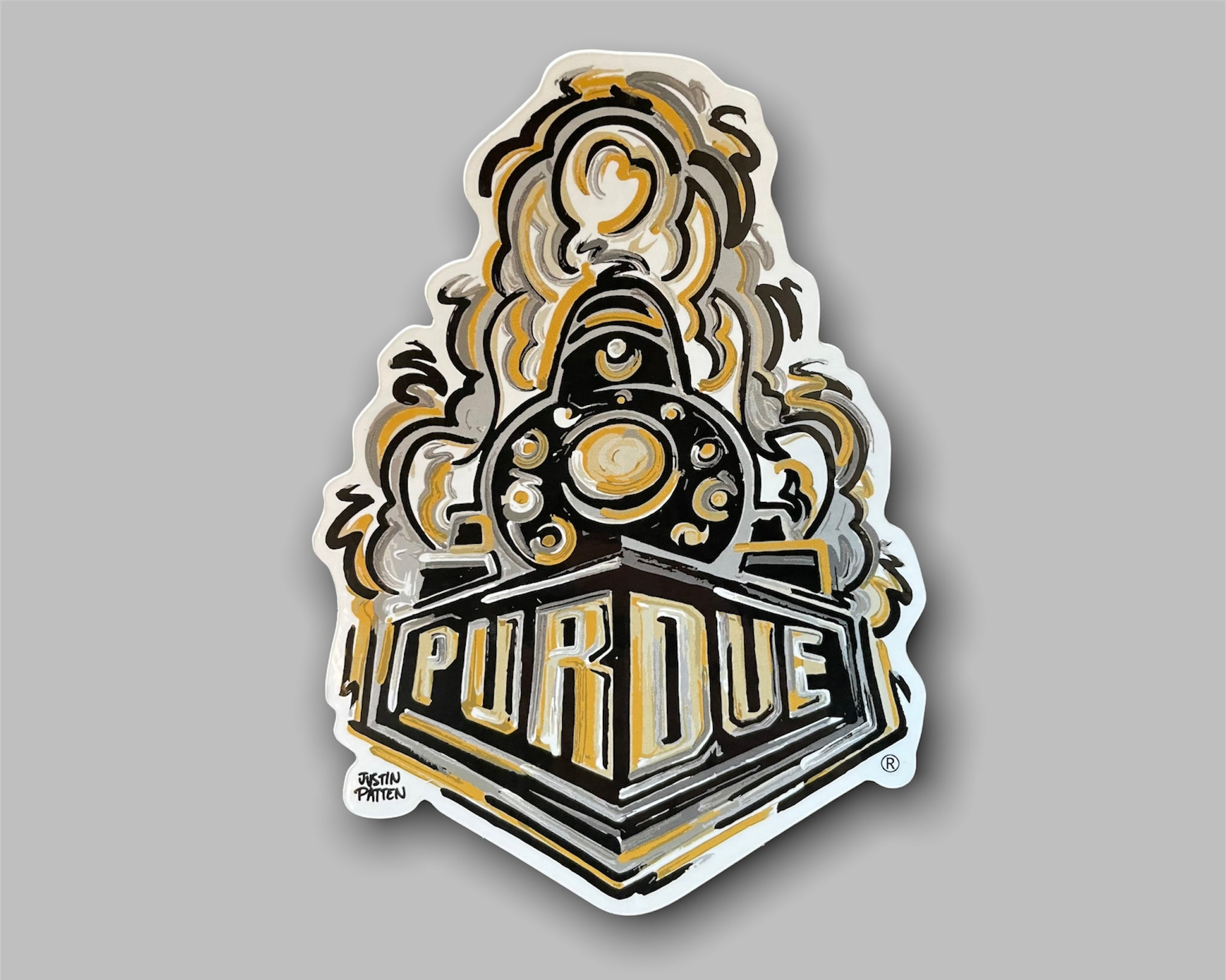 Purdue Boilermaker Special Vinyl Sticker by Justin Patten