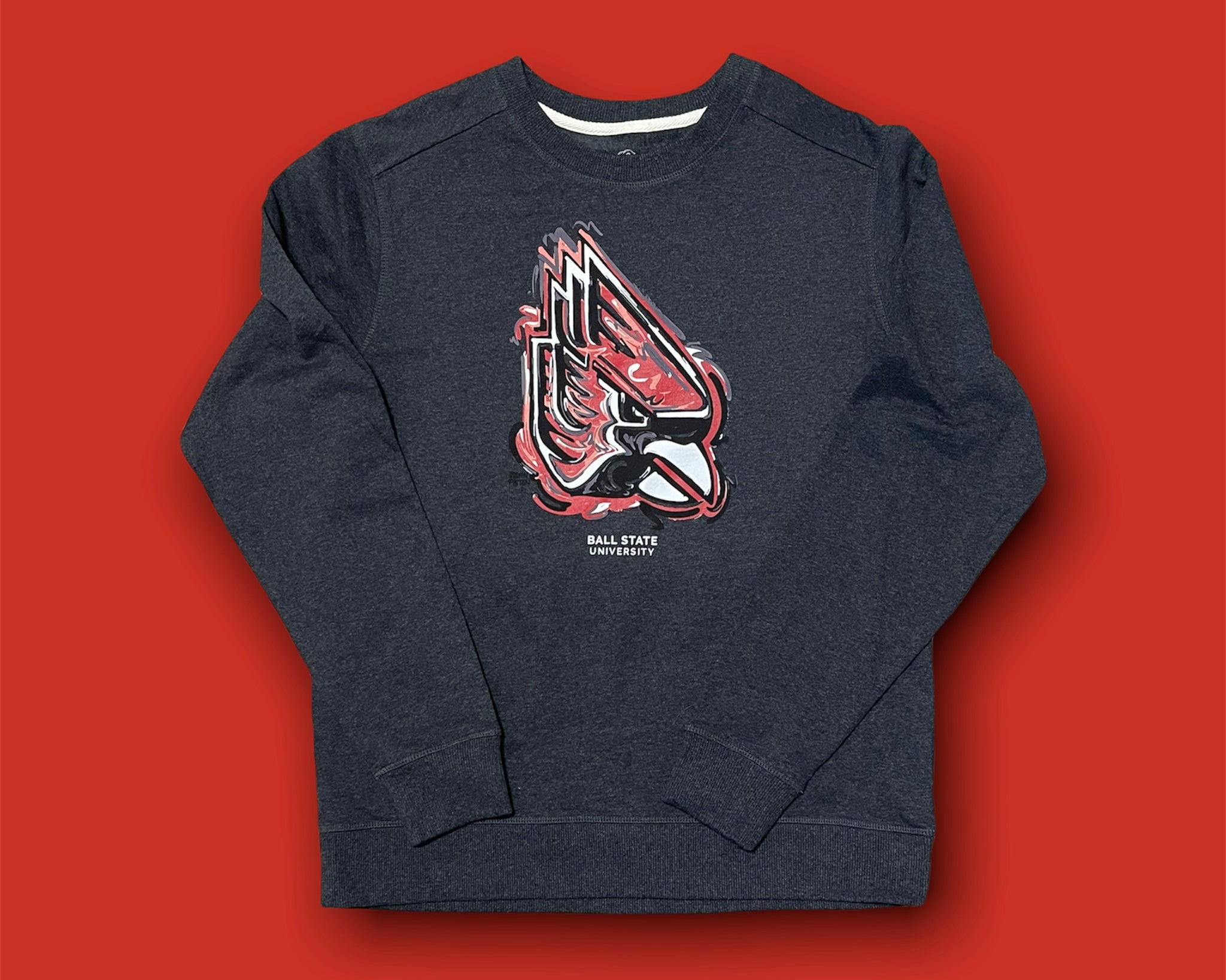 Ball State University Unisex Crew by Justin Patten