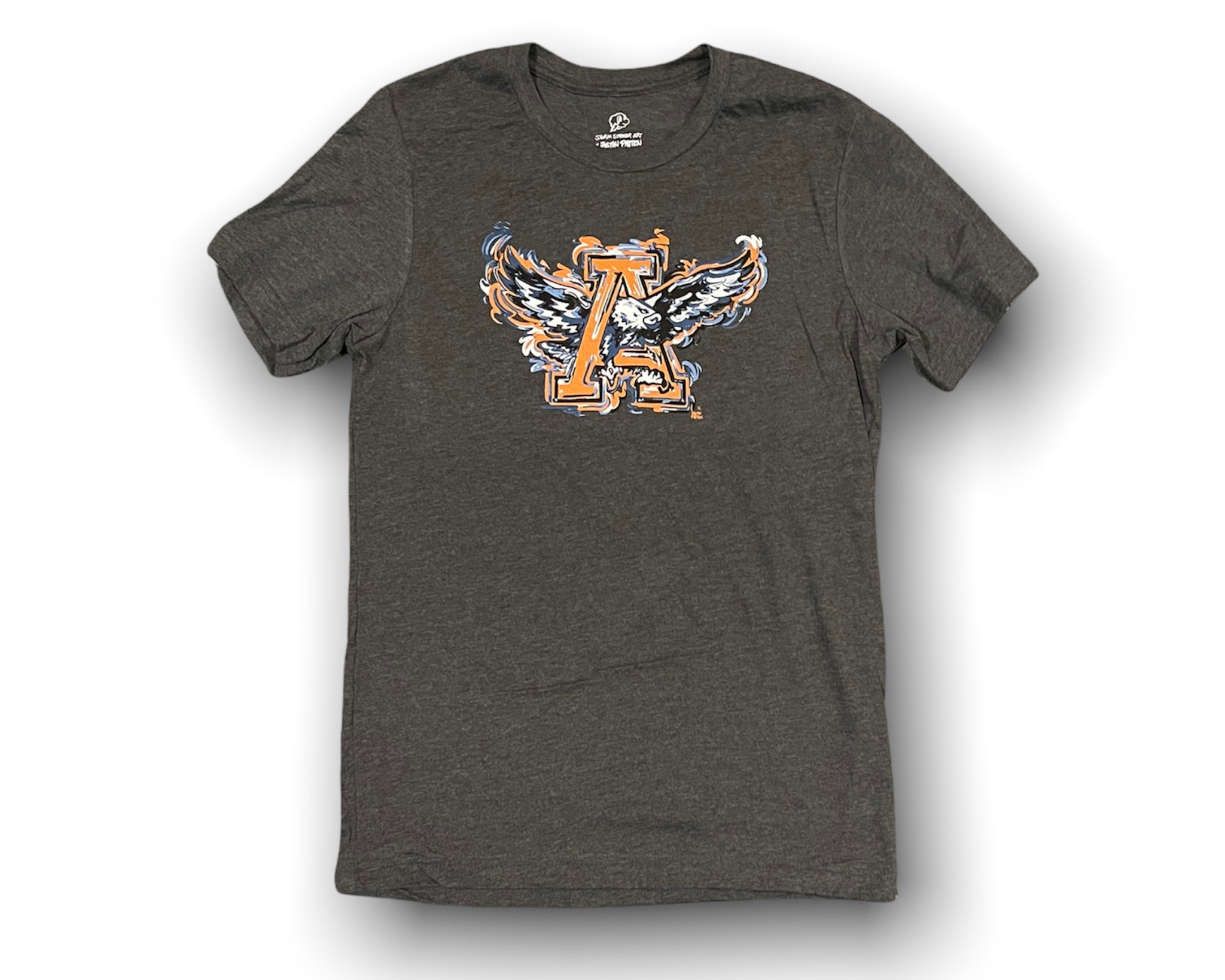 Auburn University War Eagle Short Sleeve Unisex Tee by Justin Patten