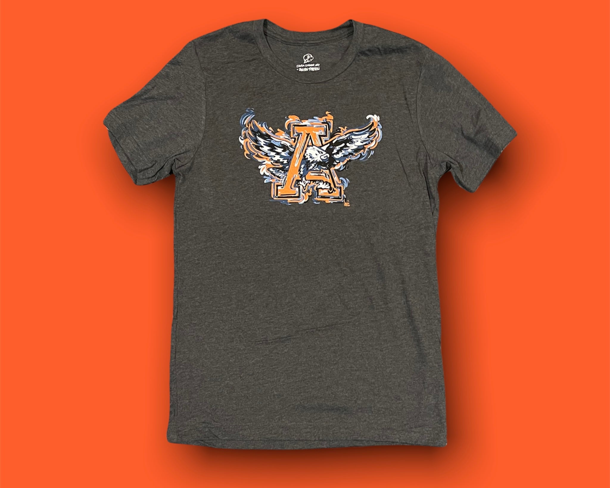 Auburn University War Eagle Short Sleeve Unisex Tee by Justin Patten