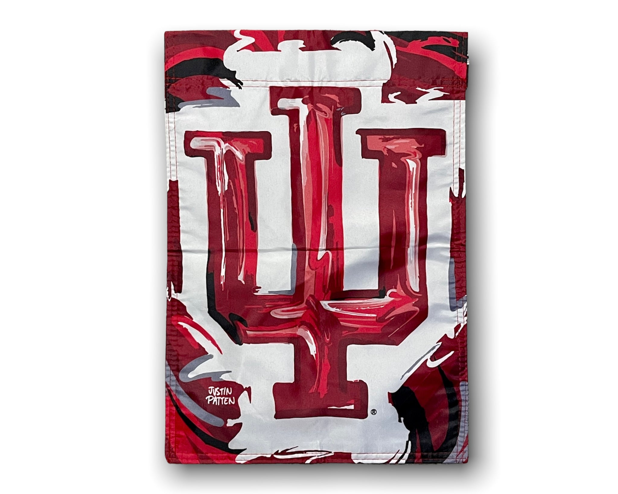Indiana University IU Garden Flag by Justin Patten