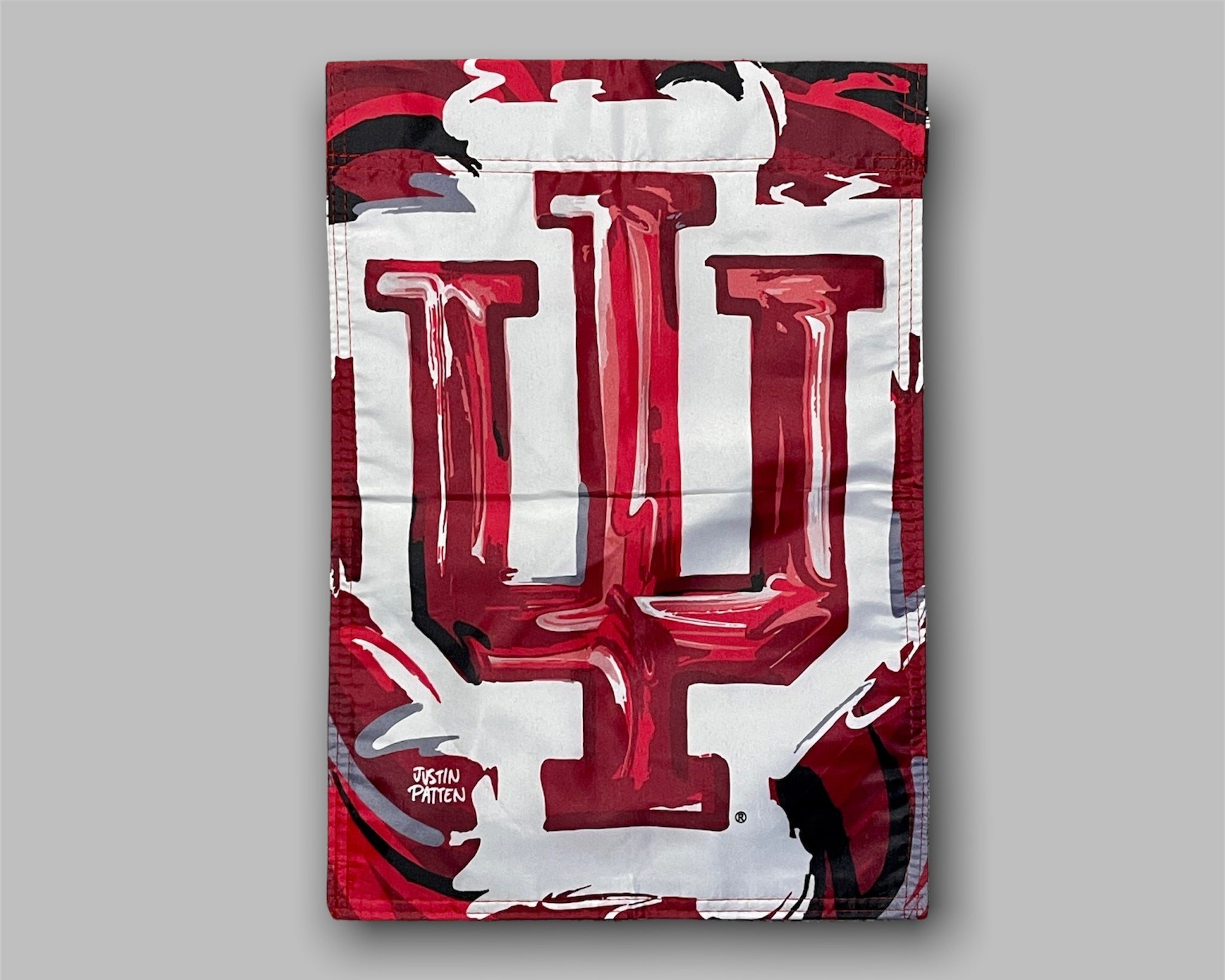 Indiana University IU Garden Flag by Justin Patten