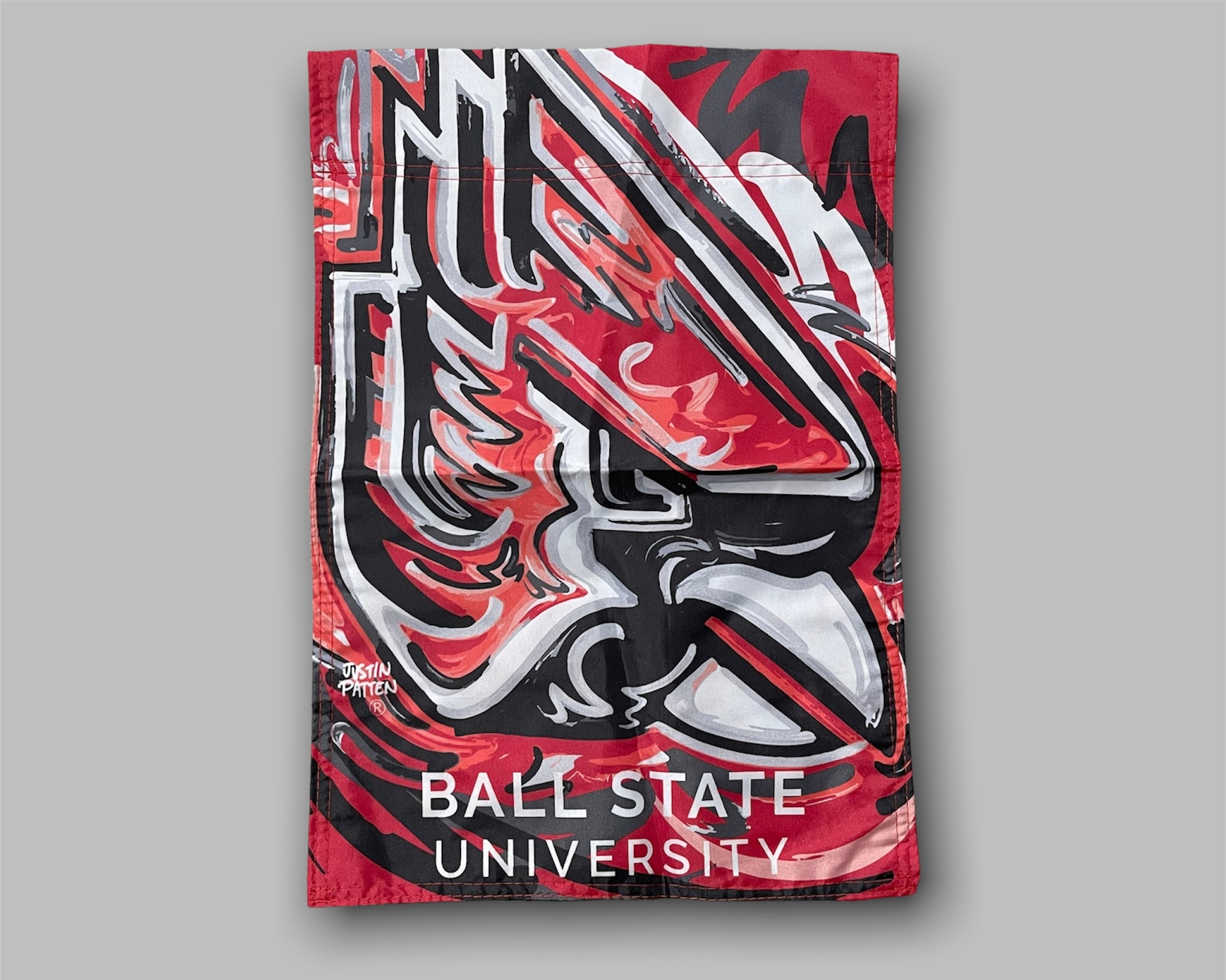 Ball State University Garden Flag by Justin Patten