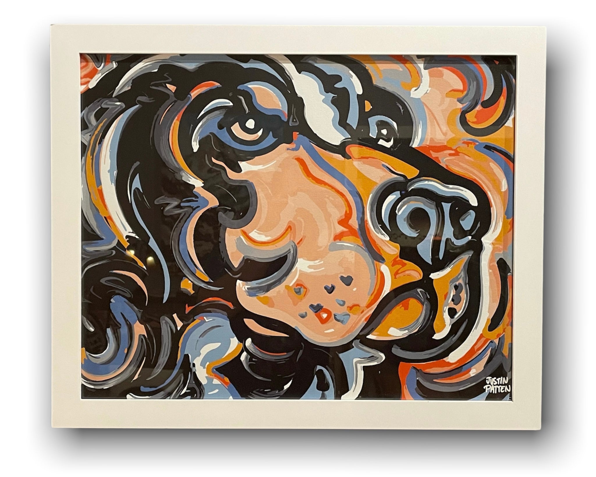 University of Tennessee 20" x 16" Smokey Print by Justin Patten