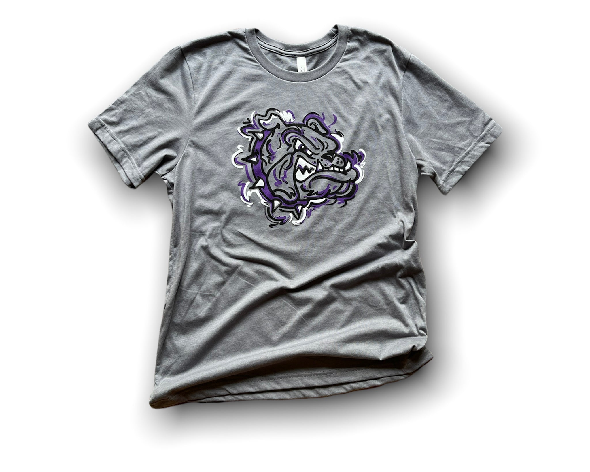 Brownsburg Indiana Bulldog Unisex Tee by Justin Patten