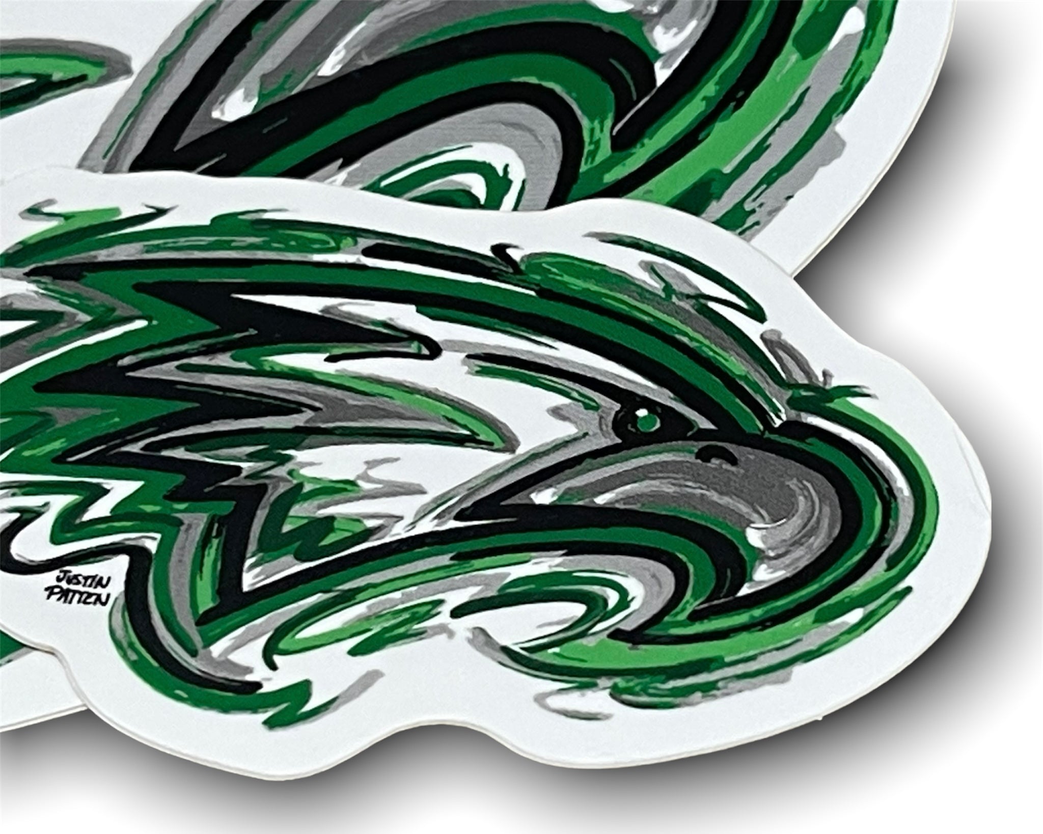 Zionsville Indiana Mini Eagle Sticker by Justin Patten