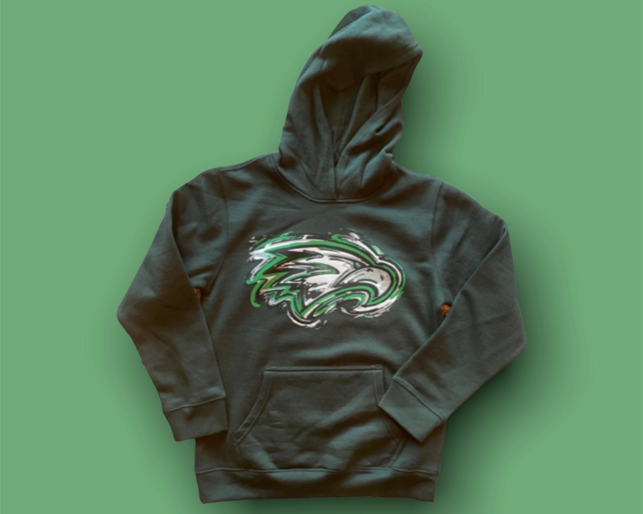Zionsville Indiana Youth Eagle Hoodie by Justin Patten (2 Colors)