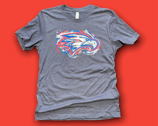 Zionsville Red White and Blue Eagle Tee by Justin Patten