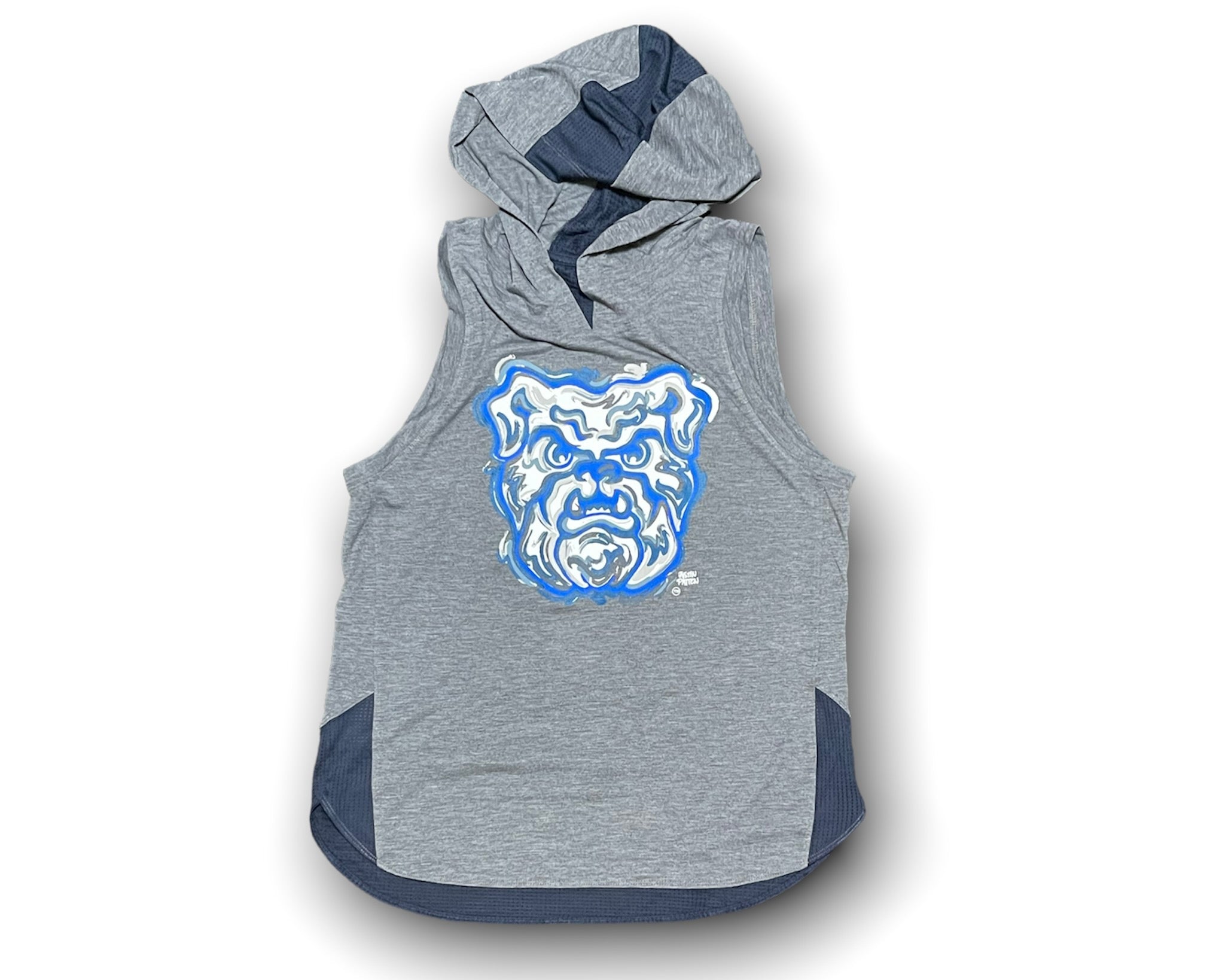 Butler University Bulldog Women's Hooded Tank by Storm Striker