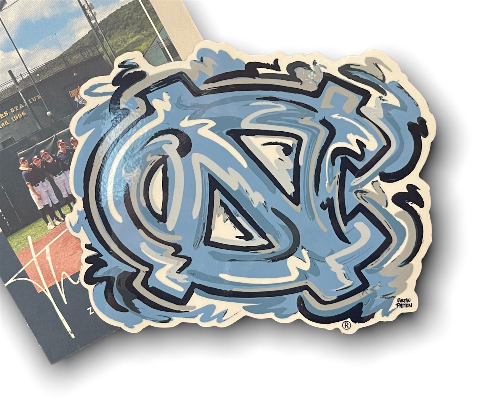University of North Carolina UNC Magnet by Justin Patten