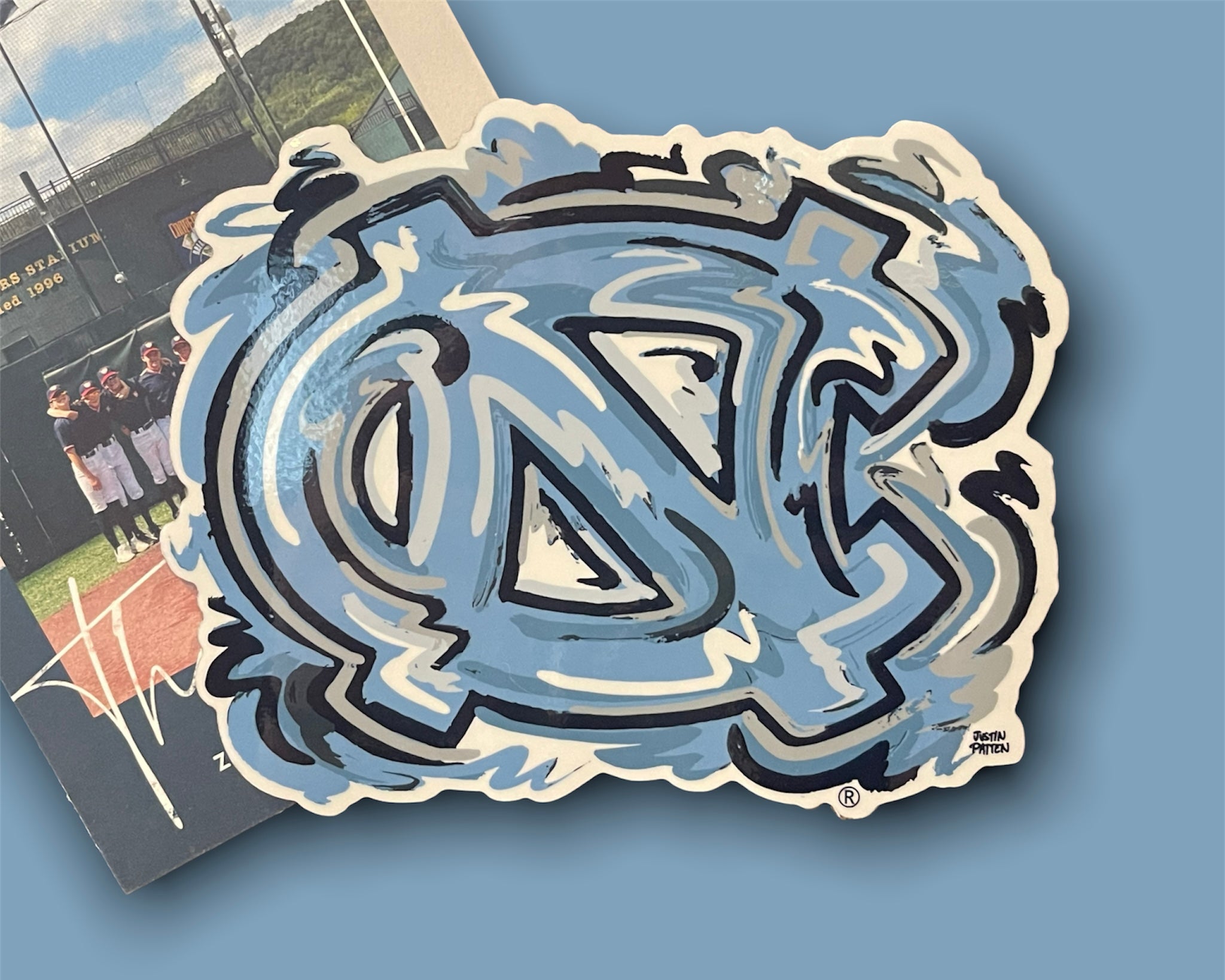 University of North Carolina UNC Magnet by Justin Patten