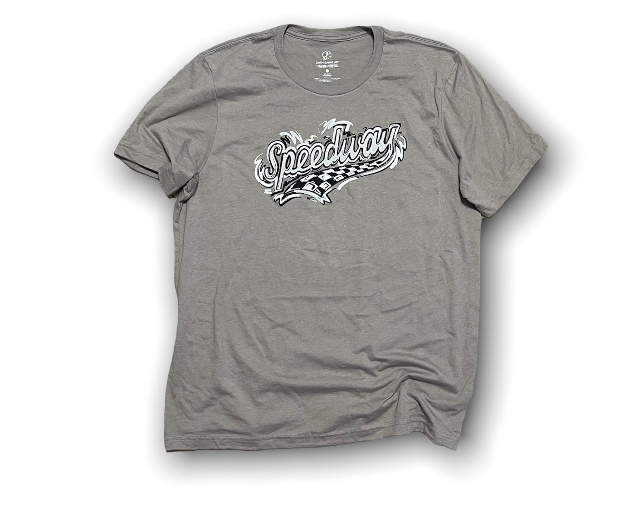 Speedway Unisex Tee by Justin Patten (2 Colors)
