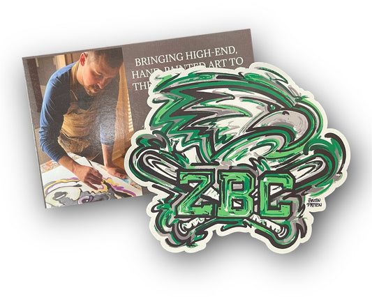 Zionsville Indiana Baseball Magnet by Justin Patten
