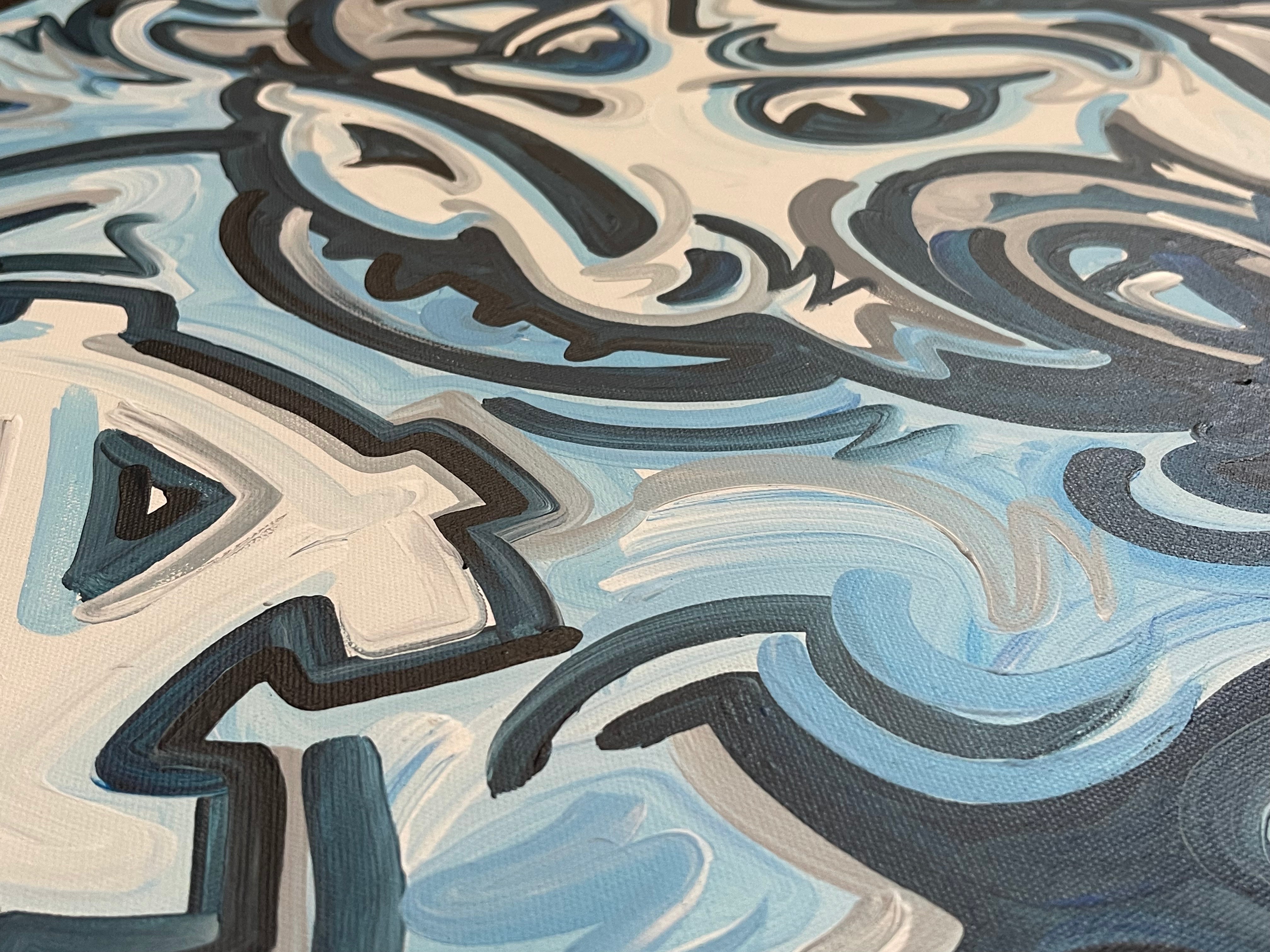 University of North Carolina Mascot Painting by Justin Patten 24x30 (Custom Painting)